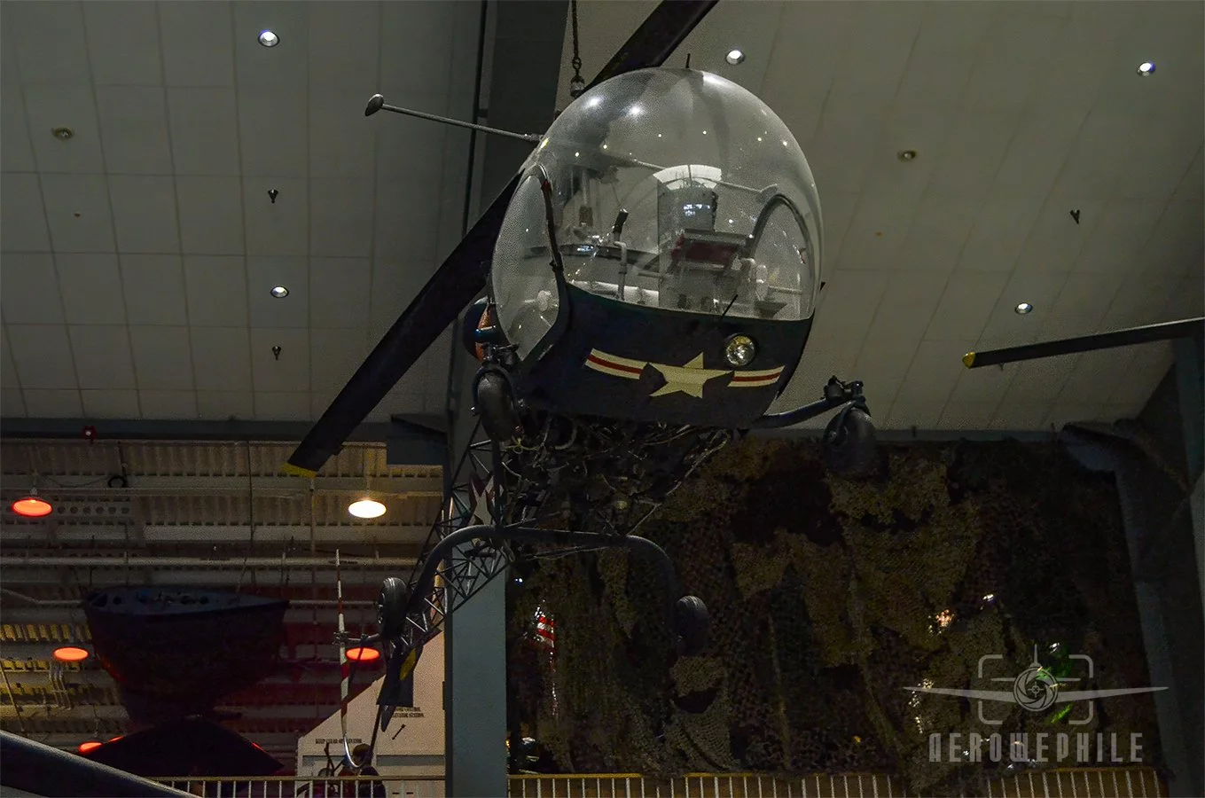 The HTL Sioux was aquired by the Navy for training purposes in the late '40s. Until retired in April 1964, HTLs were used in the Apollo program to familiarize astronauts with its auto-rotation sink rate which was simliar to that of the Lunar Excursio