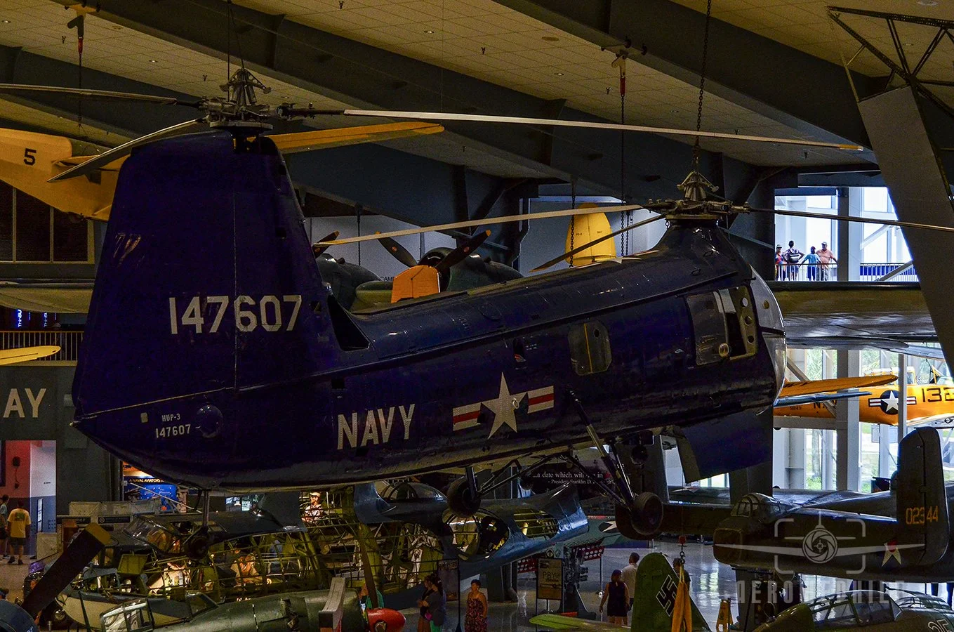 Appropriately nicknamed "Retriever," the Piasecki HUP operated on board every deployed aircraft carrier at the height of its career, flying as a plane guard ready to pull downed aircrews from the water in the event of a mishap. Further, in 1955 a HUP