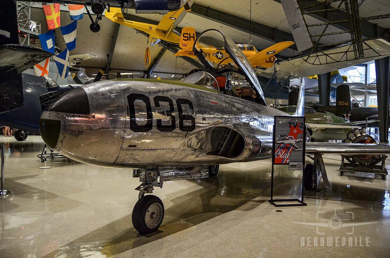 The Navy procured 699 TV-2s, which trained the first generation of jet pilots and also supported missile testing as control aircraft and target drones.