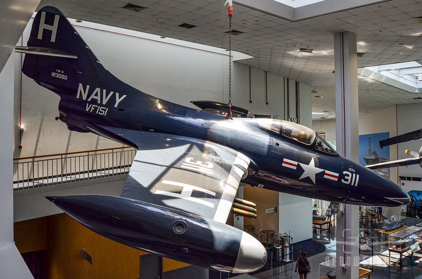 Grumman's first jet fighter, the F9F Panther.