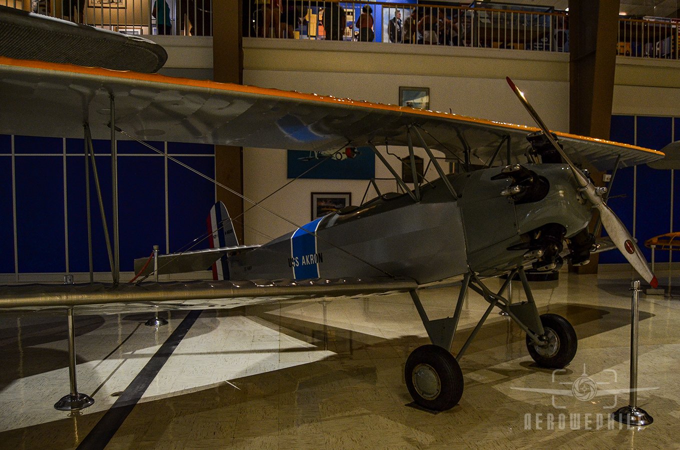 N2Y - Six specially-equipped Consolidated Model 14 Husky Junior two-seat trainers were purchased by the Navy in 1930, and assigned to the rigid airships Los Angeles (ZR-3) and Akron (ZRS-4). Rigged with skyhooks, the trainers were used to familiarize