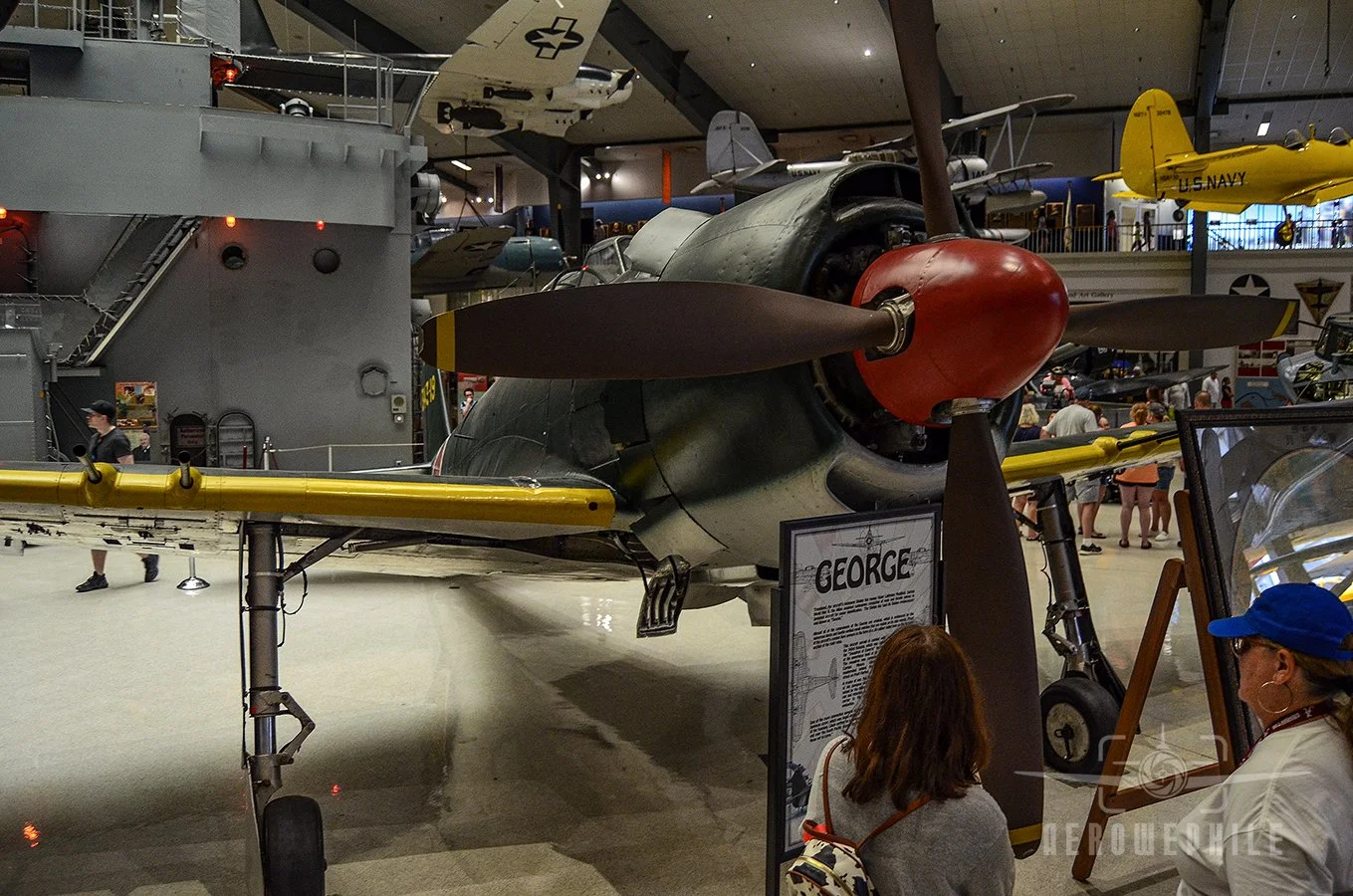 The N1K2-Ja Shiden Kai was code named "George" by the Allies.