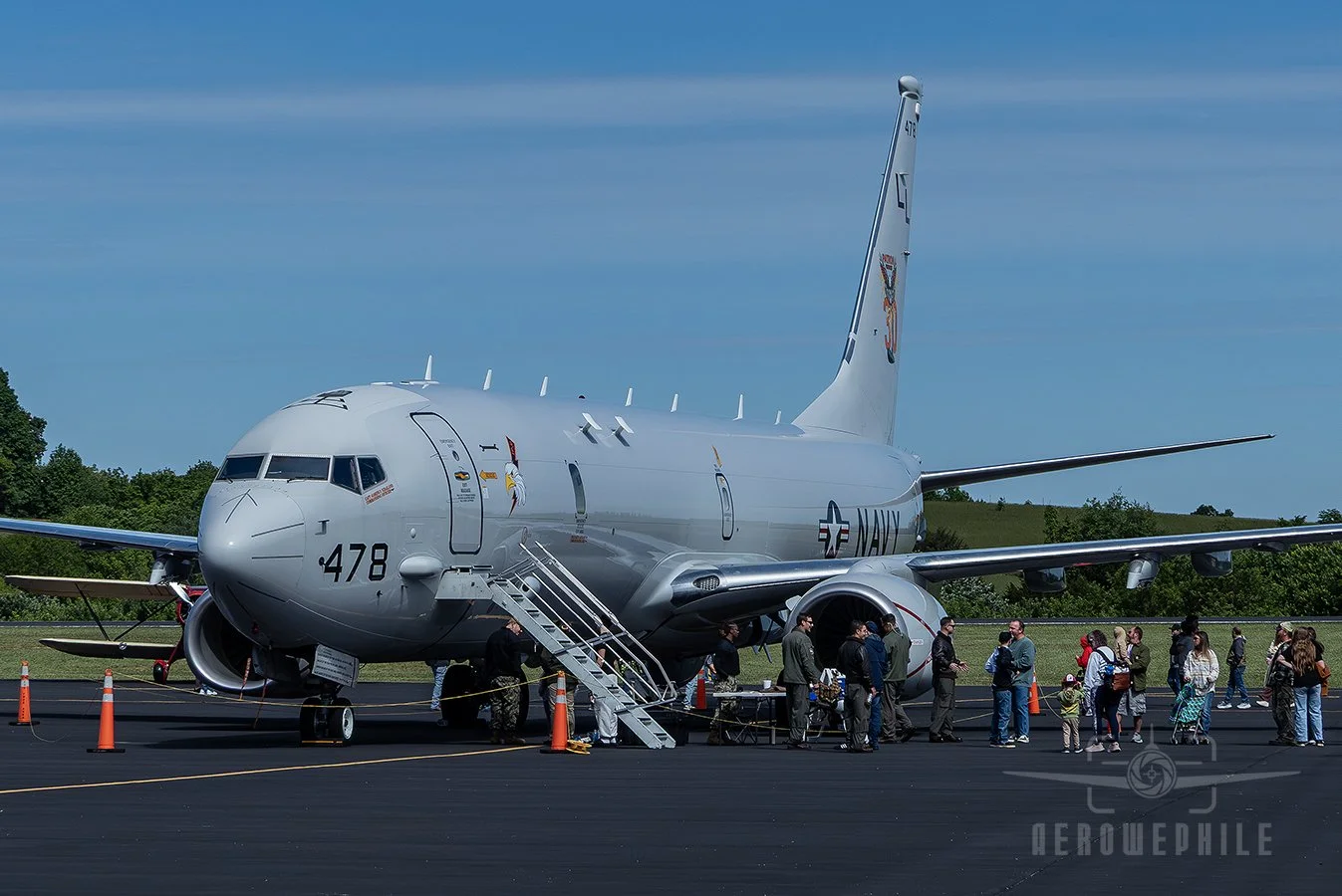 U.S. Navy Boeing P-8A Poseidon at the Wings & Wheels - Greeneville Municipal Airport (GCY)
02May26