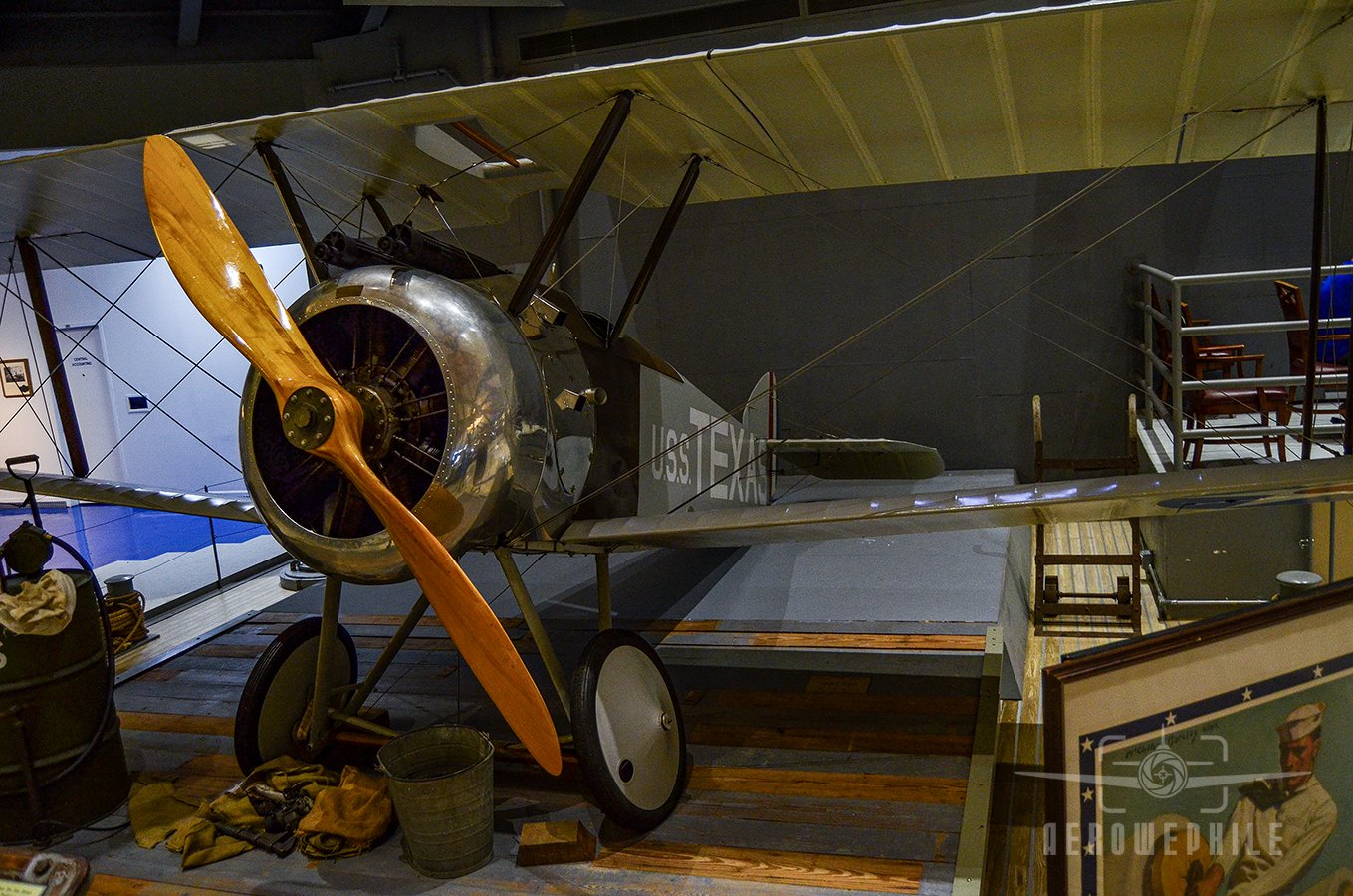 A superlative fighter, the Sopwith Camel was credited with shooting down 1,294 enemy aircraft, more than any other Allied fighter of the war, and was flown by Lieutenant Junior Grade David S. Ingalls, the Navy's sole ace of World War I. After the Arm