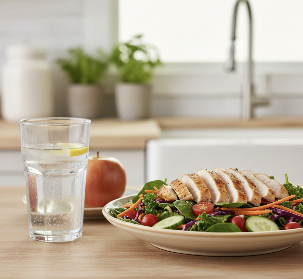 Healthy and nutritious meal for seniors to support strength, balance, and overall well-being.