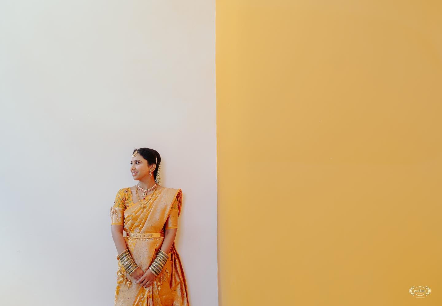 Aishwarya 💛

Photographed by @rajeevkanth7 
MUA : @mounika_makeovers 

#bridalportrait #bridalglow #weddingbells #portrait #bridesofhyderabad #sounthindianbride #bridedress #wedmegoodsouth #telugubride