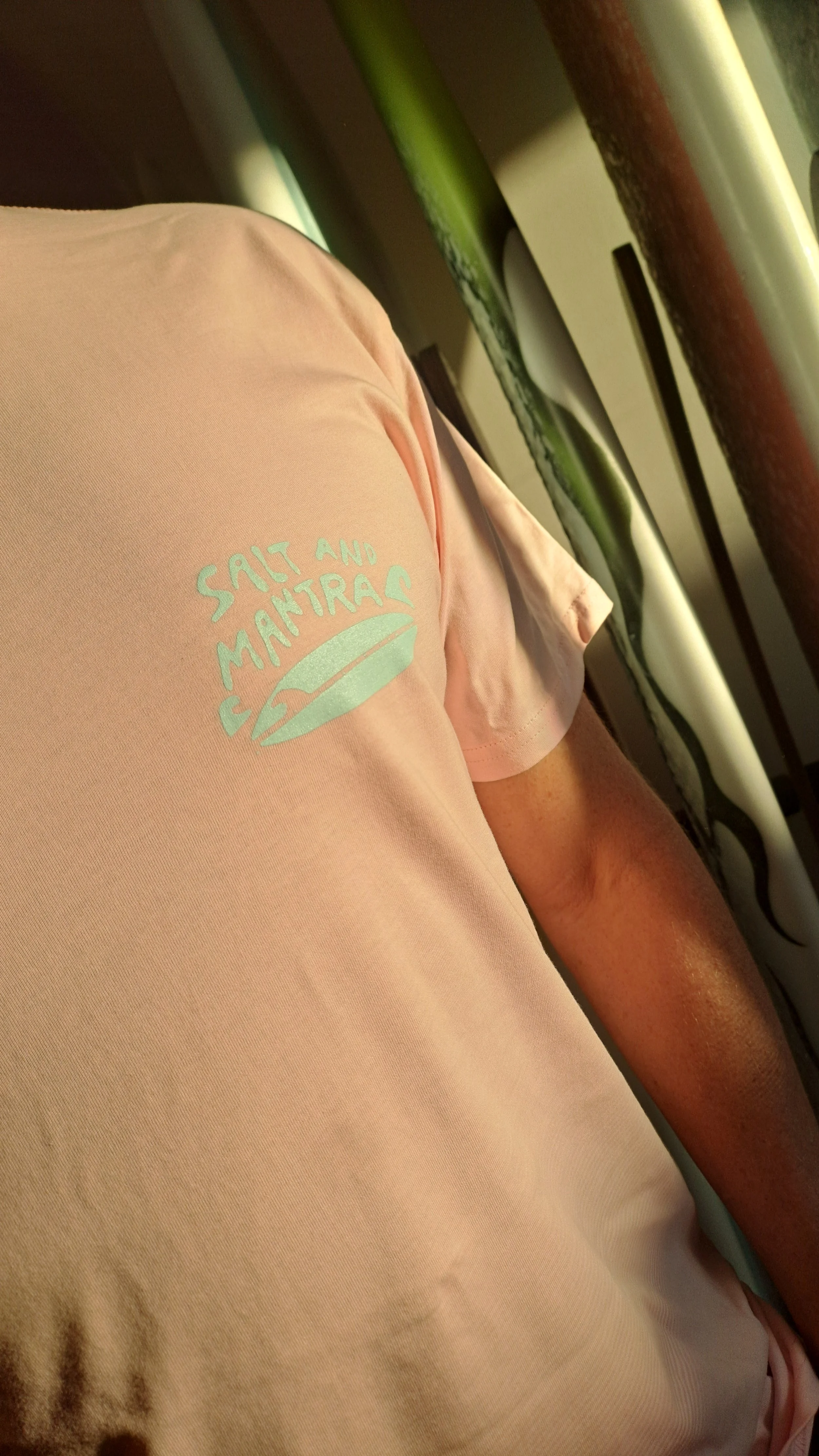 Pink T front with light teal print.jpg
