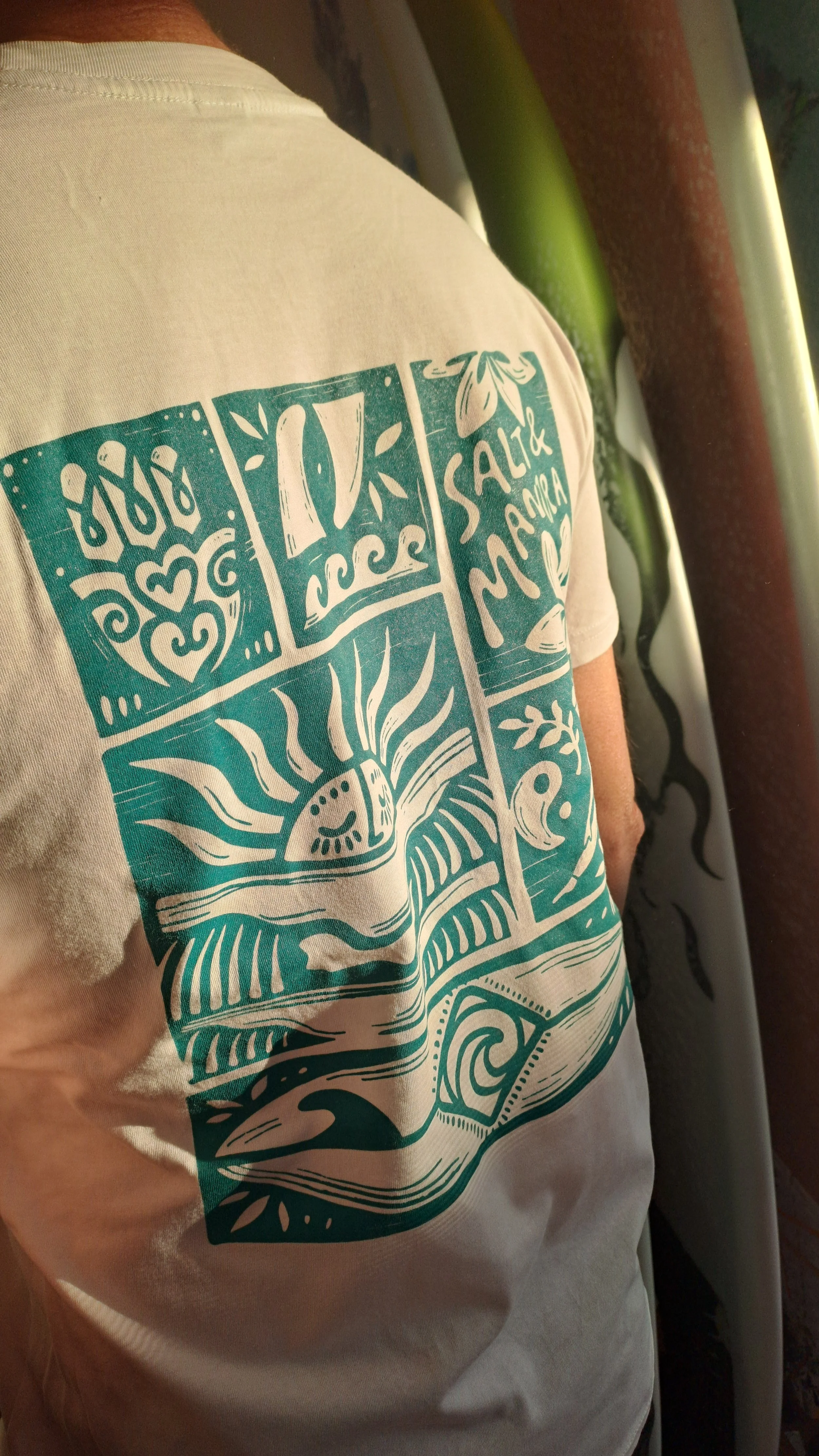 White T Back with Forrest Green Print.jpg
