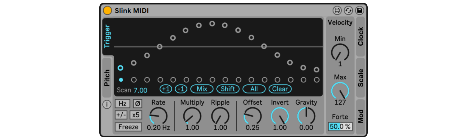 Slink MIDI Screenshot
