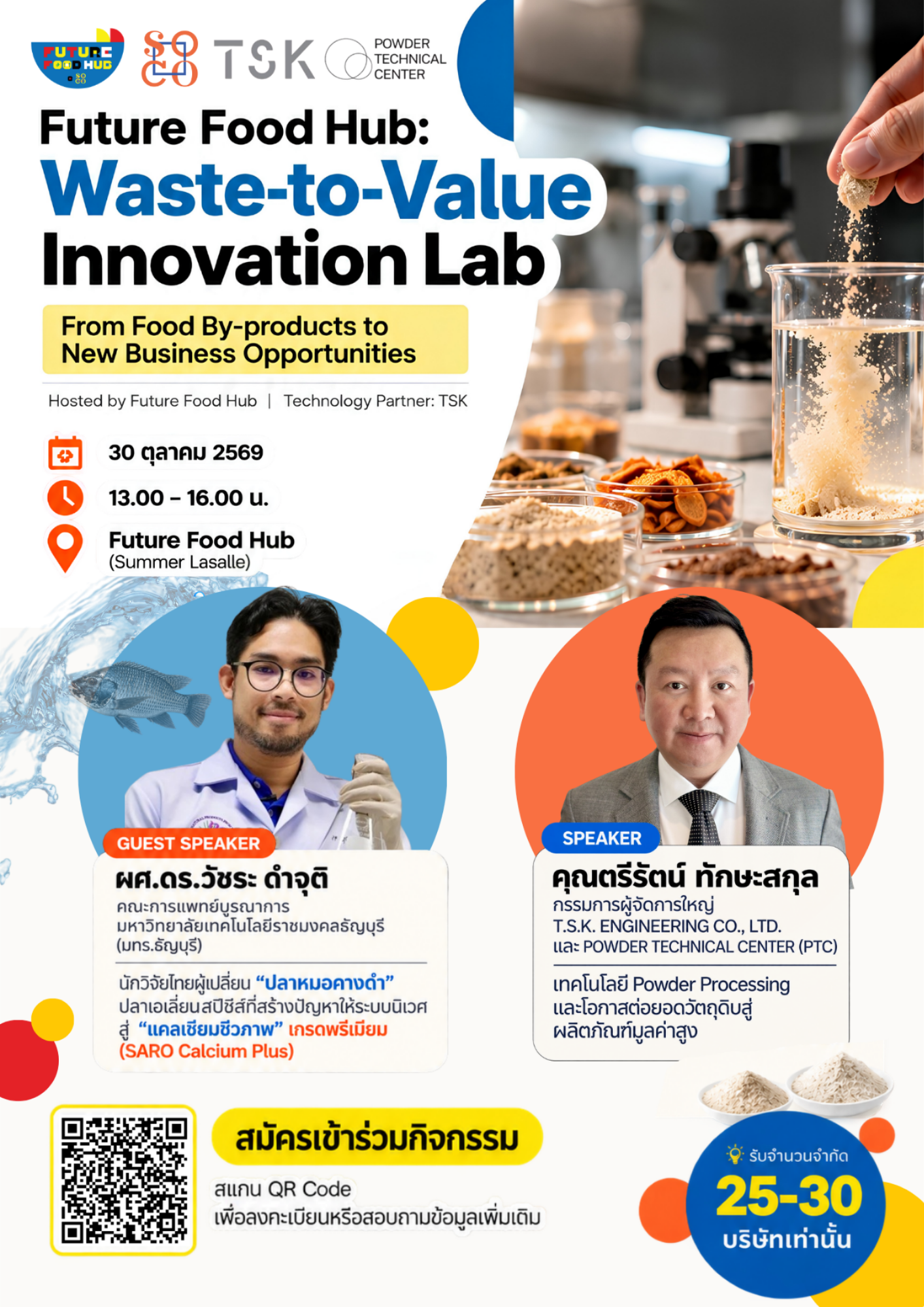 Future Food Hub: Waste-to-Value Innovation Lab
