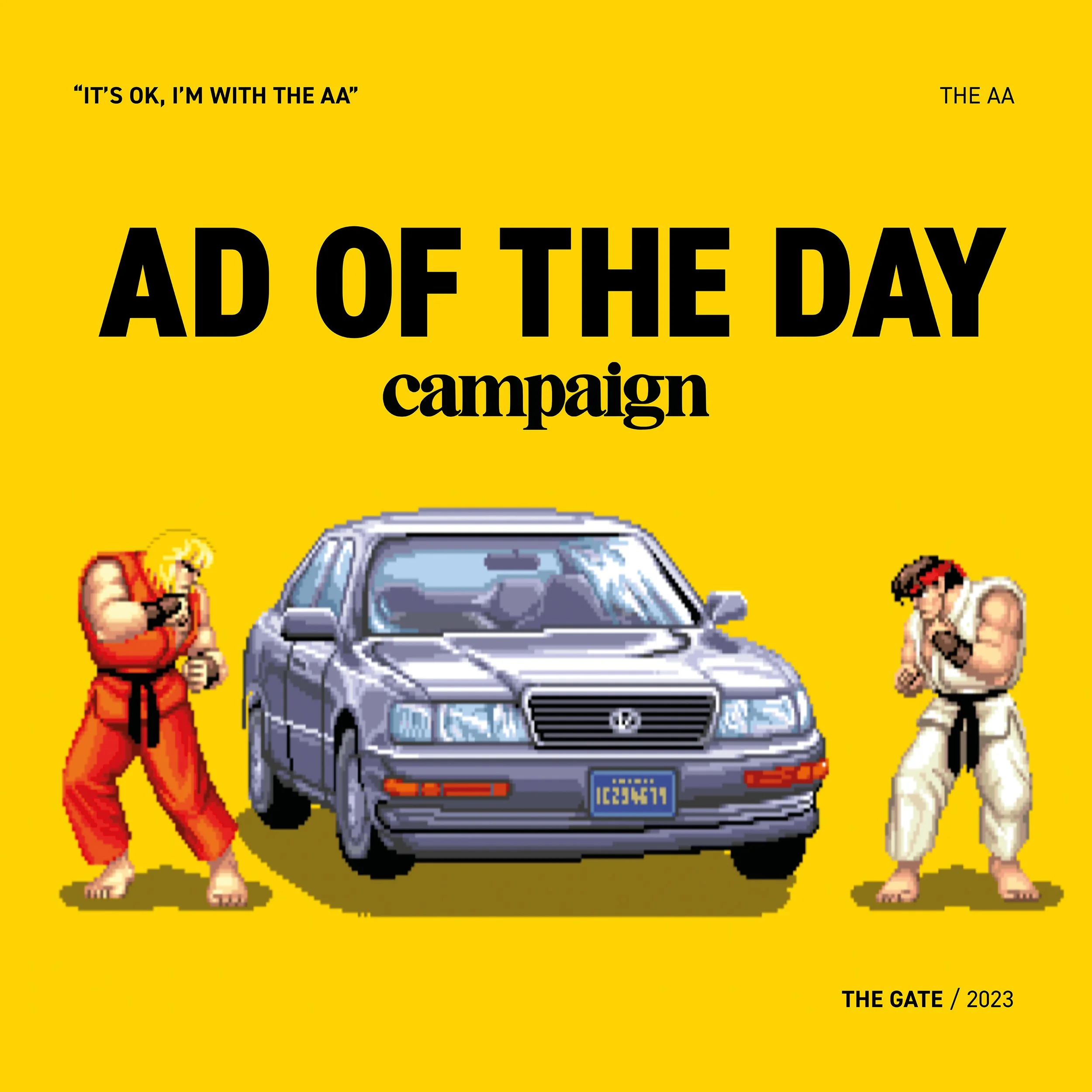 Ad of the Day for The AA Street Fighter