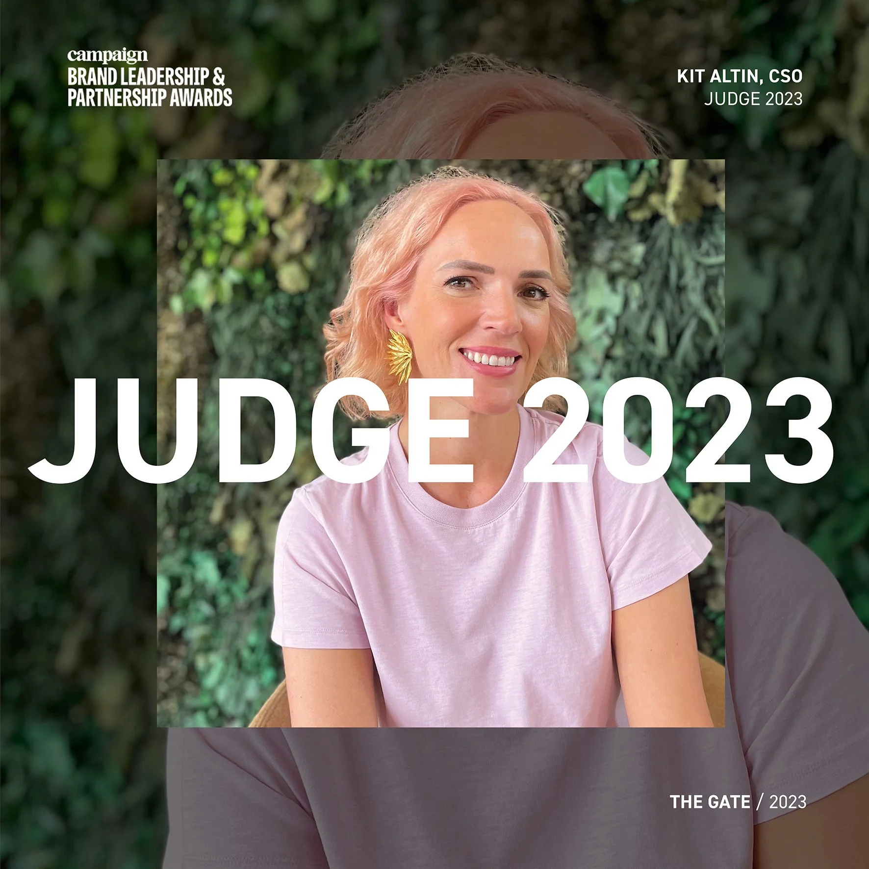 CSO, Kit Altin selected to be in the jury for Brand Leadership &amp; Partnership Awards