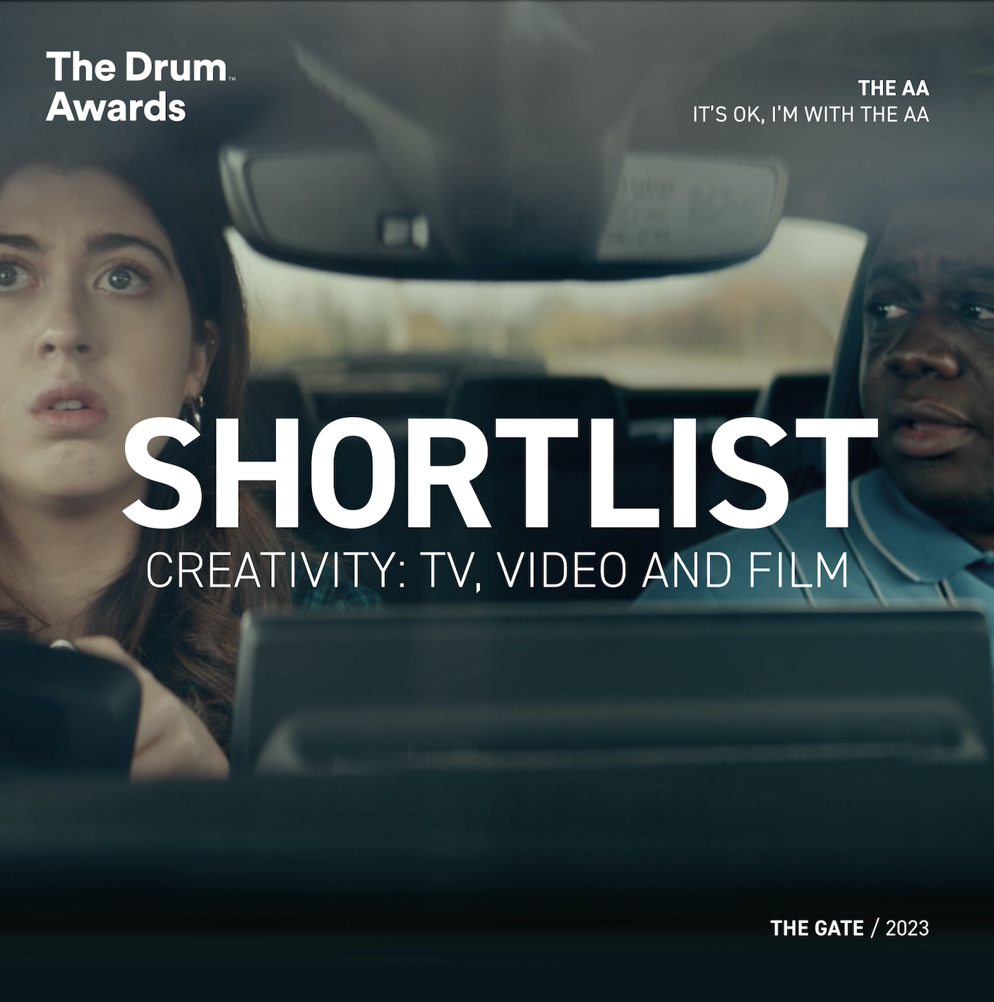 The AA shortlisted at The Drum Awards