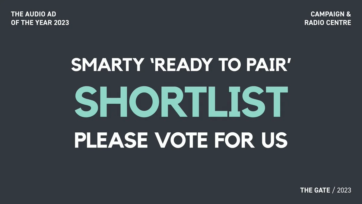 SMARTY finalist favourite Audio Ad  </span>