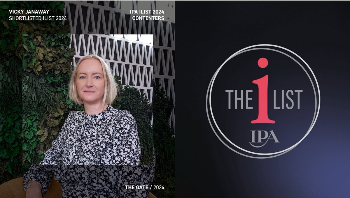 Chief Client Officer, Vicky Janaway nominated for the iList 