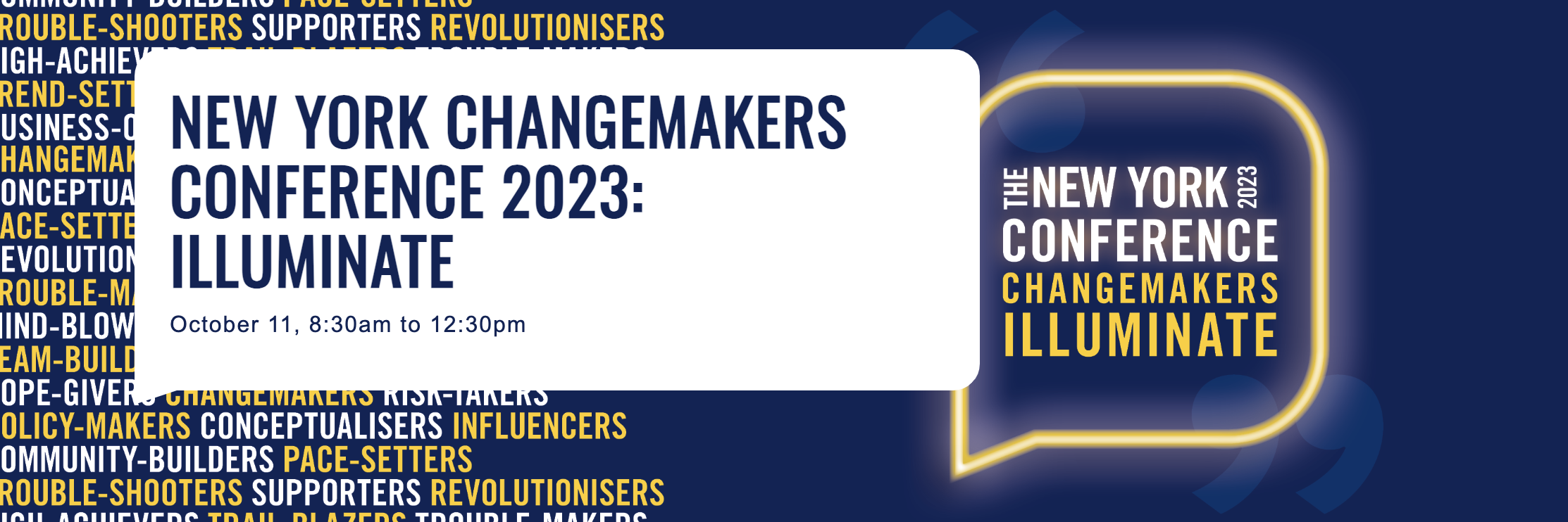 Marketing Society presents New York Changemakers conference 2023
