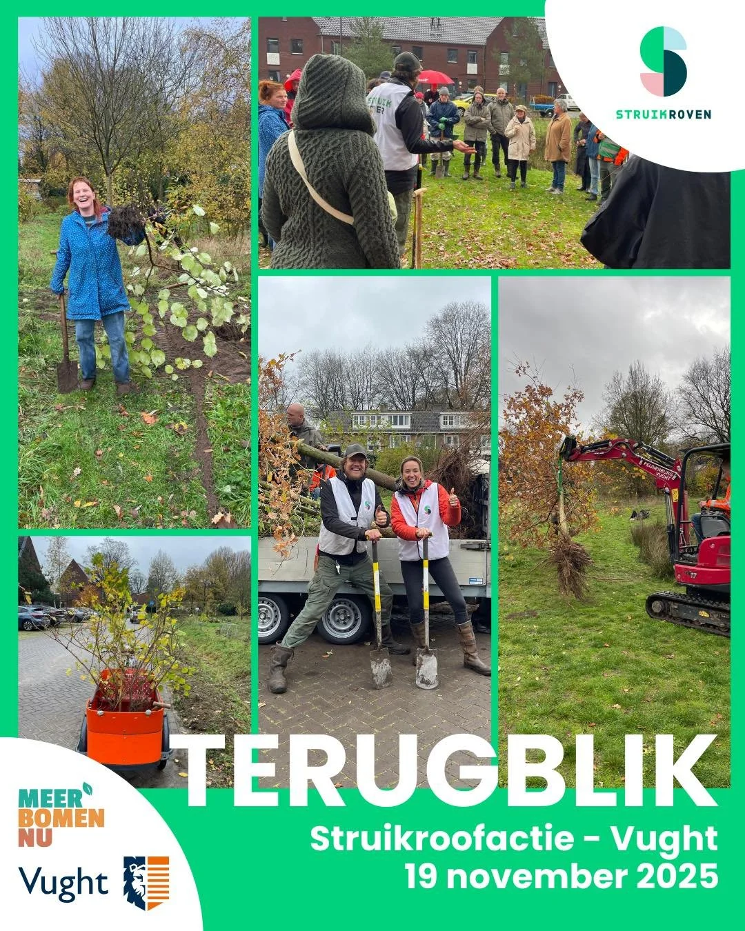 💚 𝗧𝗲𝗿𝘂𝗴𝗯𝗹𝗶𝗸: 𝗭𝗲𝗹𝗳𝘀 𝗶𝗻 𝗱𝗲 𝘀𝘁𝗿𝗼𝗺𝗲𝗻𝗱𝗲 𝗿𝗲𝗴𝗲𝗻 𝘇𝗲𝘁𝘁𝗲𝗻 𝗯𝘂𝘂𝗿𝘁𝗯𝗲𝘄𝗼𝗻𝗲𝗿𝘀 𝘇𝗶𝗰𝗵 𝗶𝗻 𝘃𝗼𝗼𝗿 𝗵𝗲𝘁 𝗴𝗿𝗼𝗲𝗻!

Op woensdag 19 november organiseerden Stijn en Kristel, in samenwerking met Stanneke van Geme