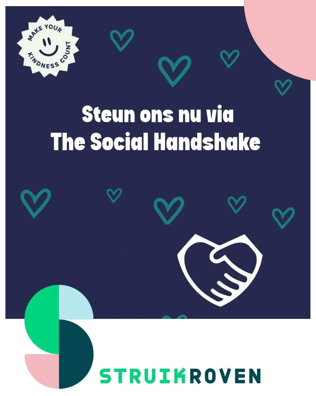 𝗚𝗼𝗲𝗱 𝗻𝗶𝗲𝘂𝘄𝘀! 𝗦𝘁𝗲𝘂𝗻 𝗦𝘁𝗿𝘂𝗶𝗸𝗿𝗼𝘃𝗲𝗻 𝗻𝘂 𝘃𝗶𝗮 𝗧𝗵𝗲 𝗦𝗼𝗰𝗶𝗮𝗹 𝗛𝗮𝗻𝗱𝘀𝗵𝗮𝗸𝗲 🫱🏻&zwj;🫲🏽🌱

Wil jij bijdragen aan het behoud van biodiversiteit? Dat kan nu n&oacute;g makkelijker via The Social Handshake! Struikroven 