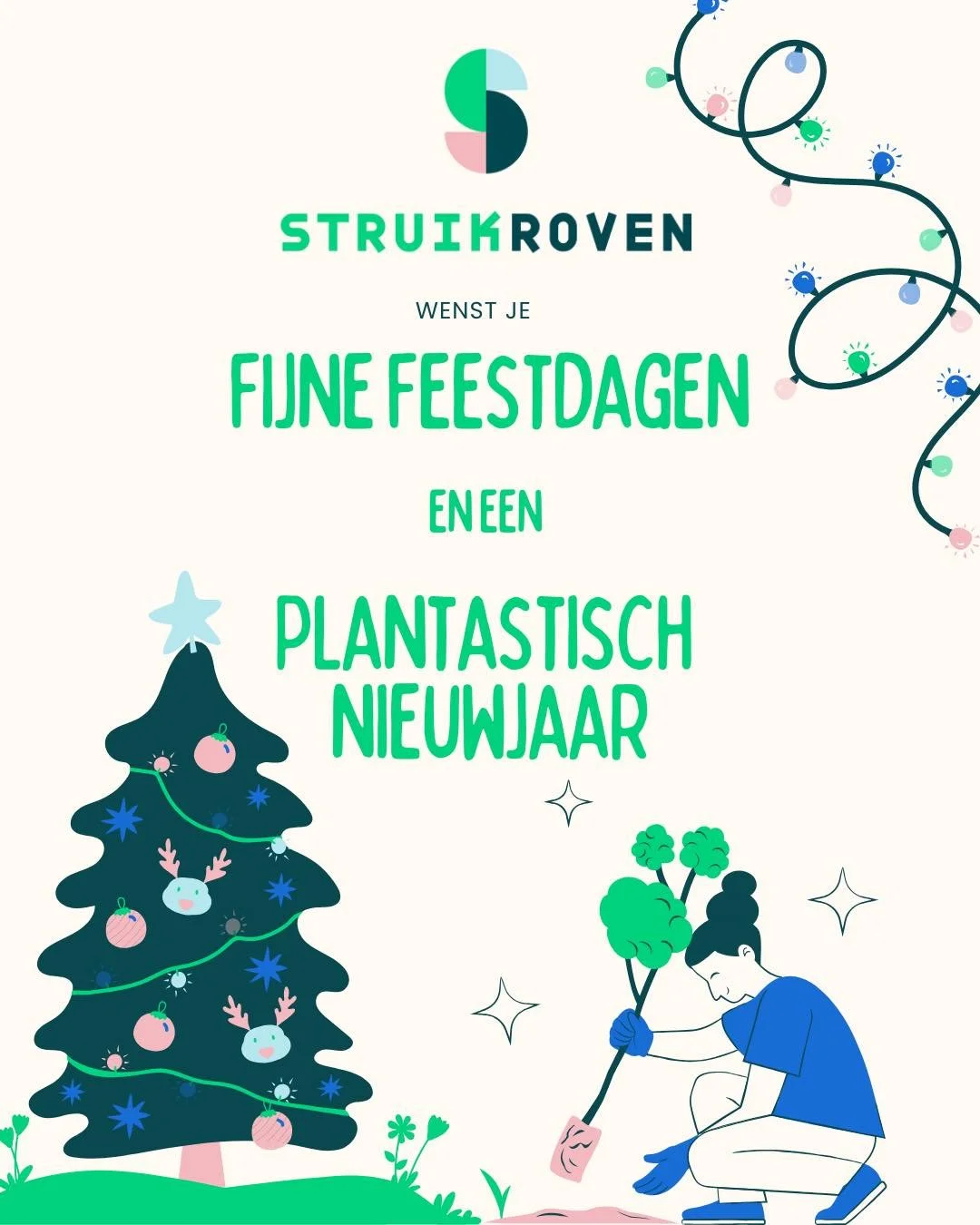 We danken iedereen die het afgelopen jaar heeft bijgedragen aan het redden van groen. Op naar nog veel meer Struikroven acties in 2026!