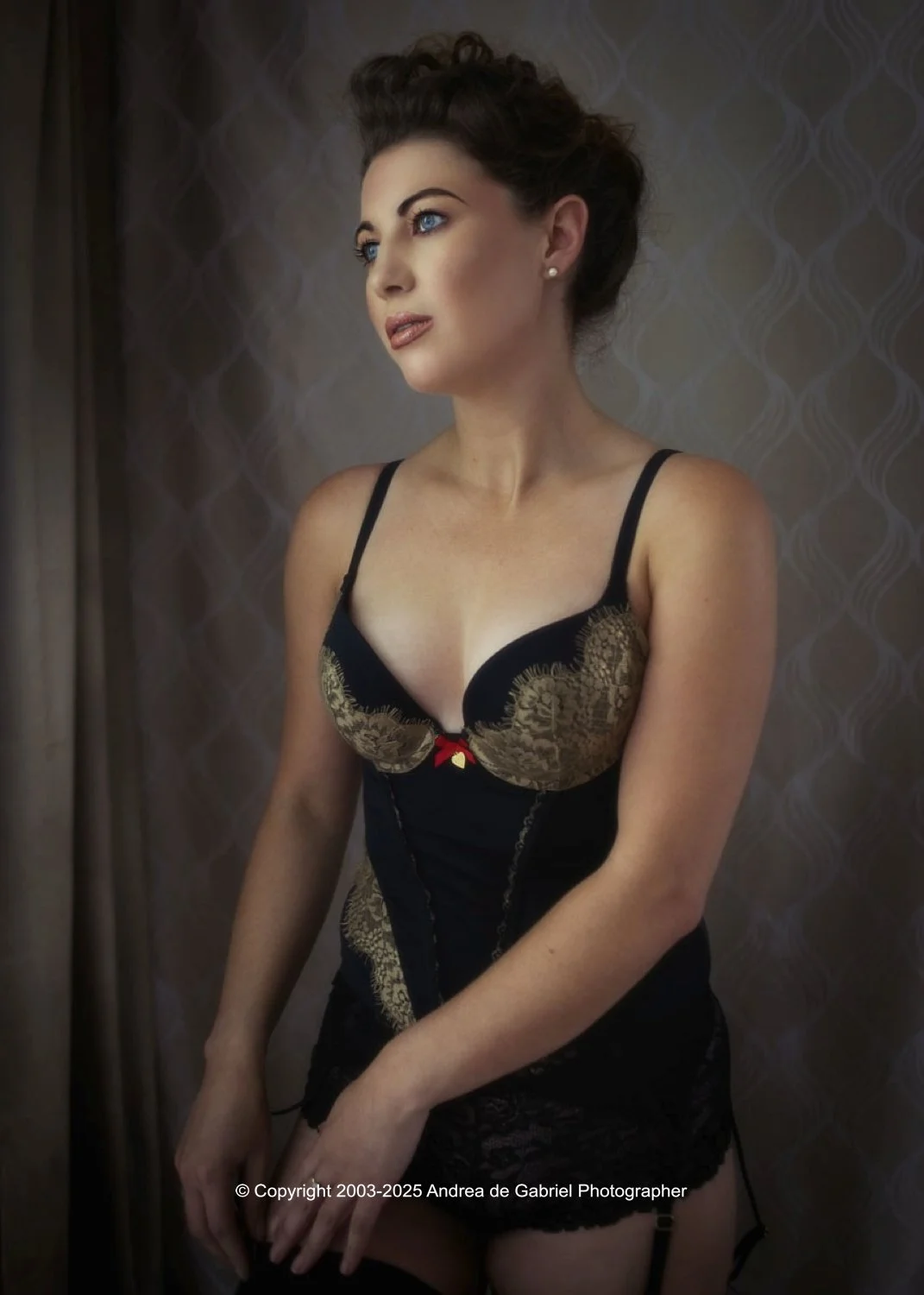 Boudoir Portrait Photography in Cornwall and Devon, by Andrea de Gabriel Photographer, Launceston