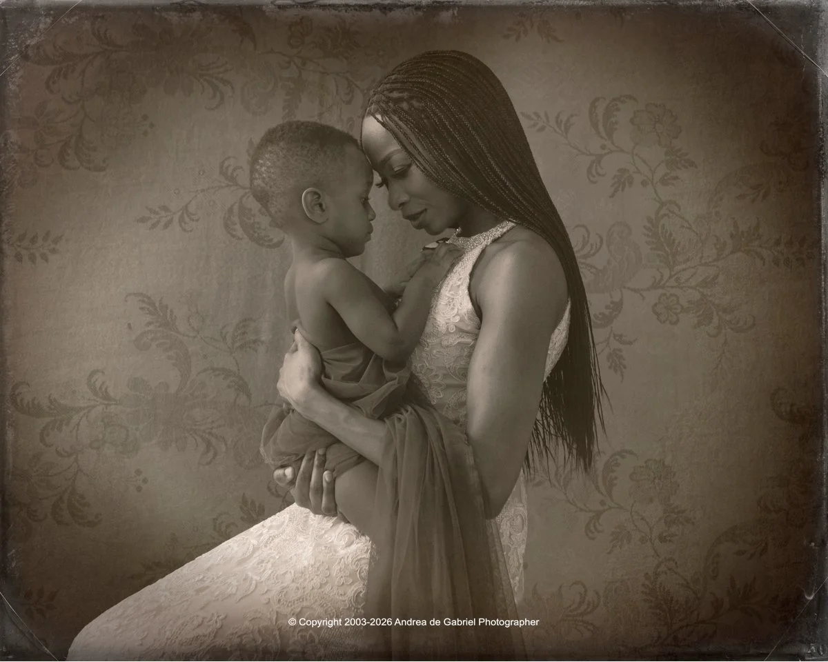 Mother and toddler portrait photographed in the studio, welcoming families from Plymouth, Devon and Cornwall.