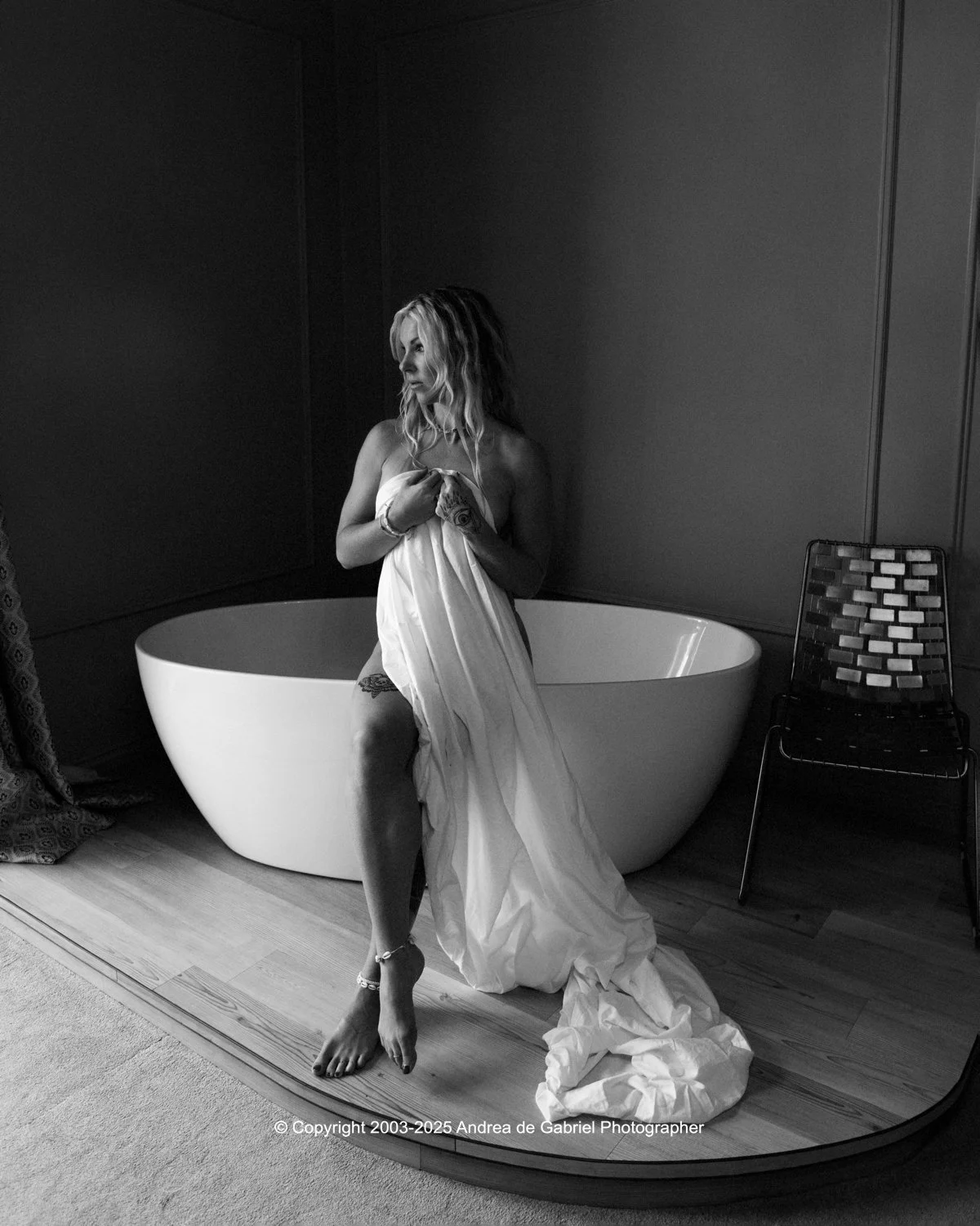 Boutique Boudoir Portrait Photography in Cornwall and Devon, by Andrea de Gabriel Photographer, Launceston