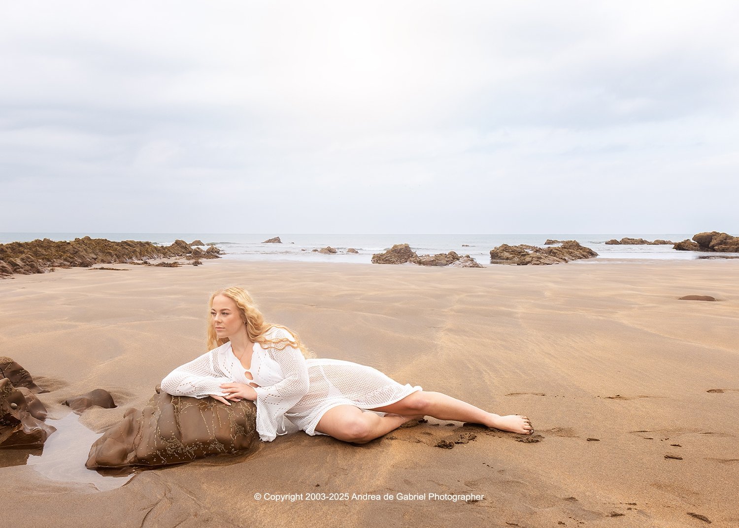 Beach Portrait Experience in Cornwall, and Devon - by Cornwall Portrait Photography.