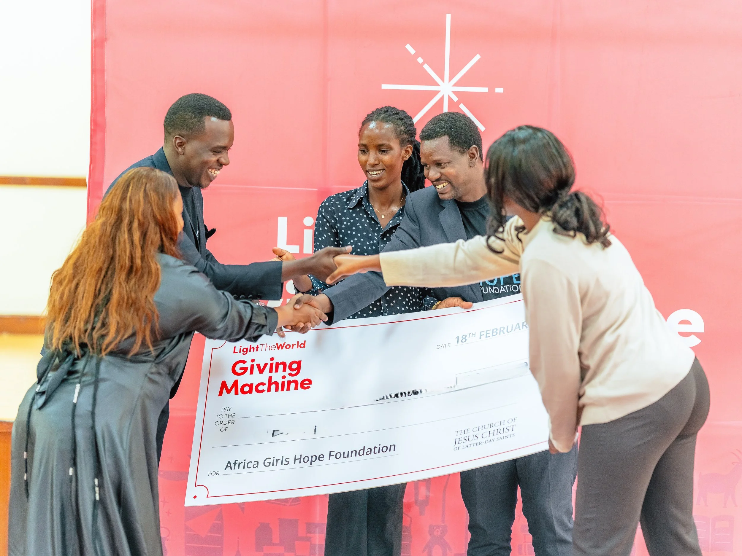 Giving in Kenya - through the Giving Machines