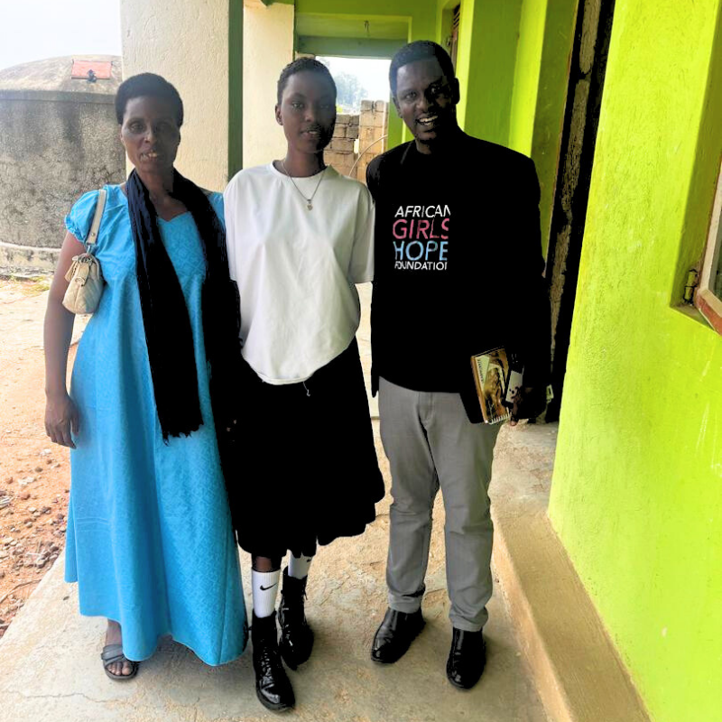 First 2 AGHF Girls in Uganda!