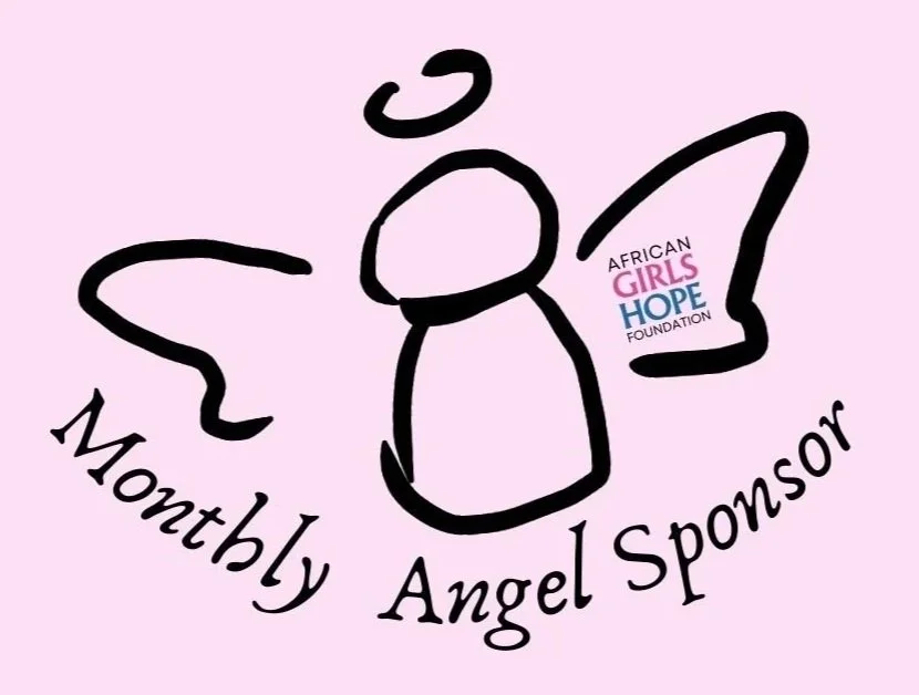 AGHF monthly angel sponsor for refugee African girls.