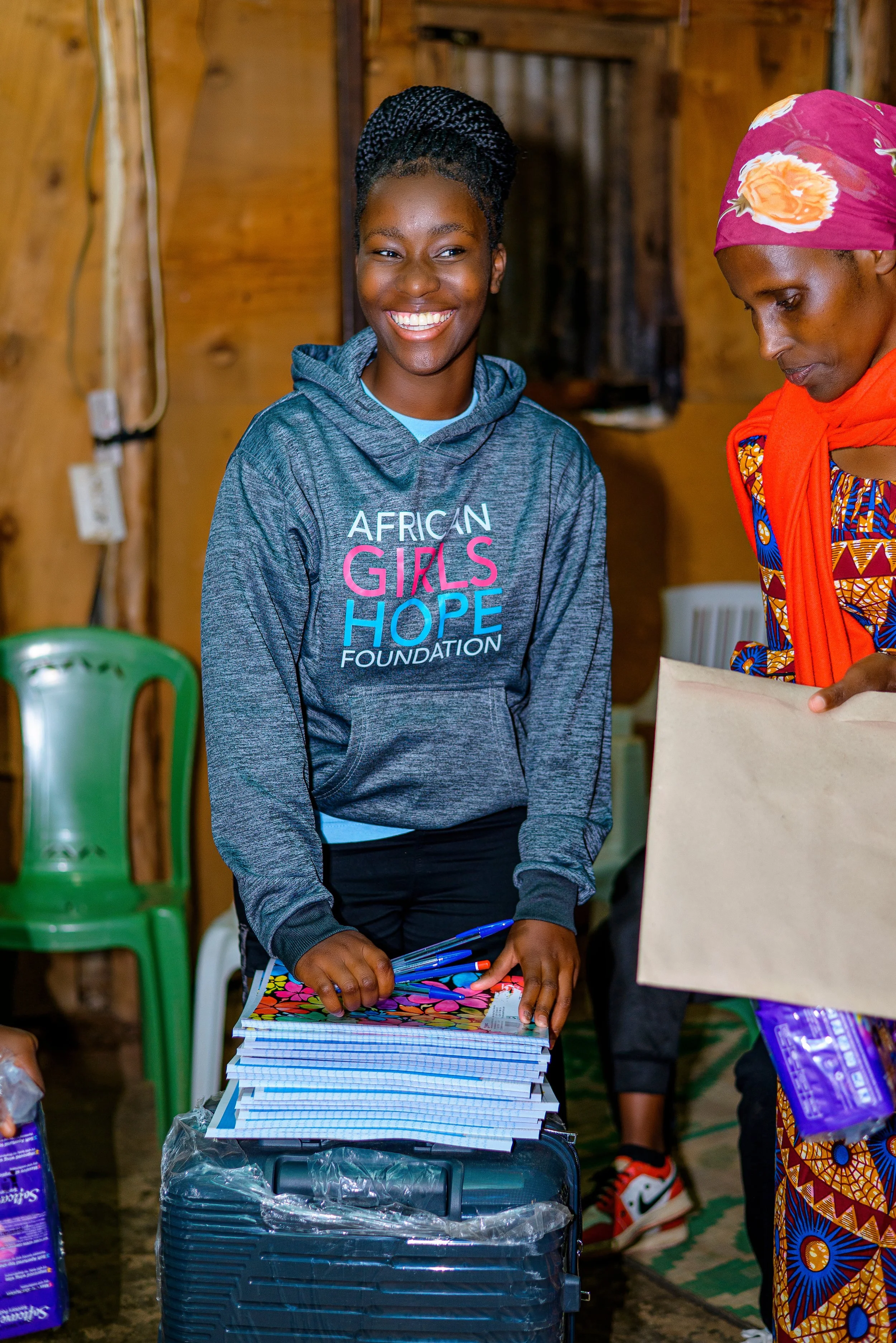 60 African girls headed to high school!