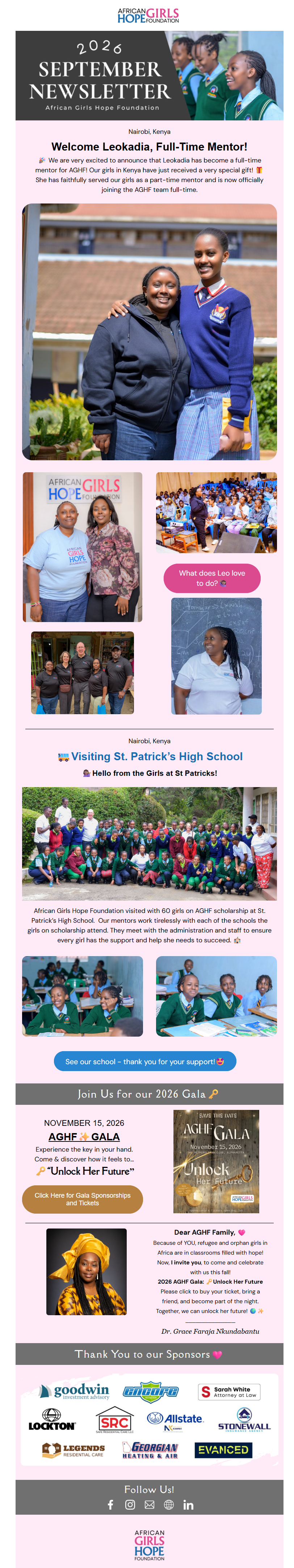 African girls education