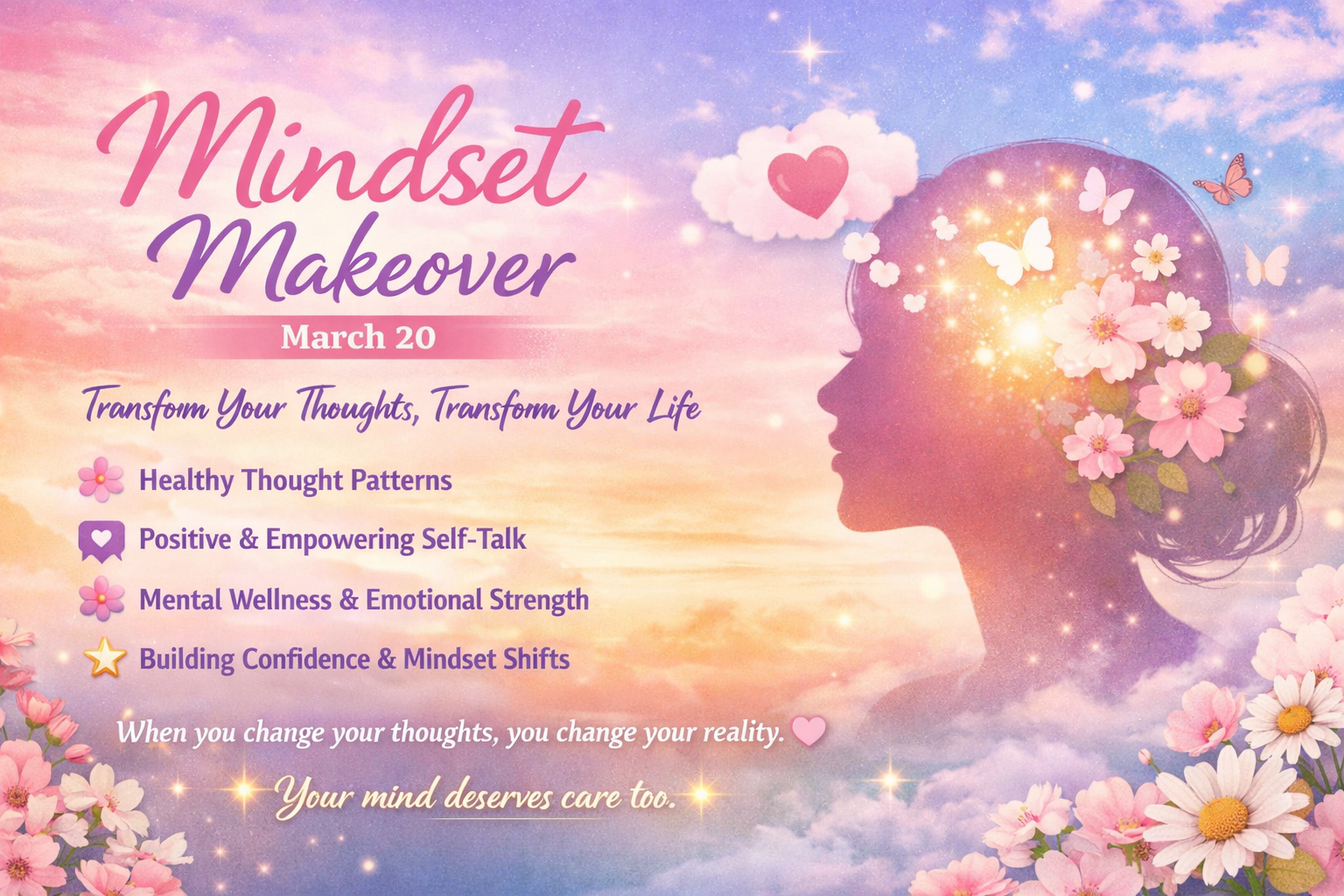 Self - Love Sanctuary Mindset Makeover
