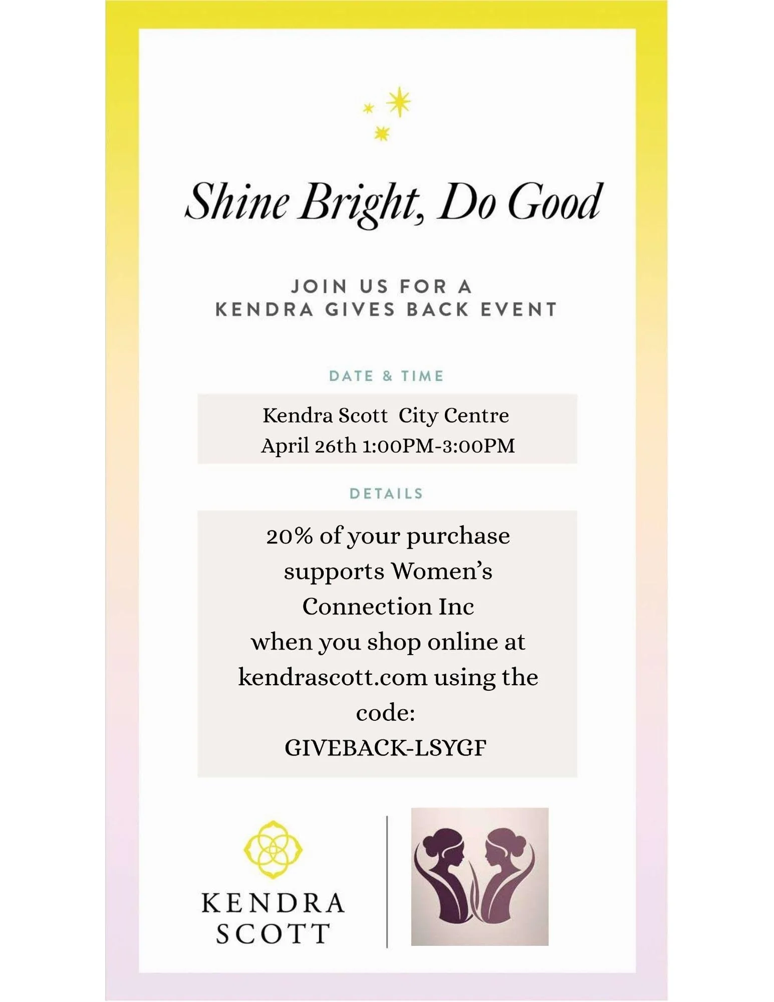 Kendra Scott Give Back
