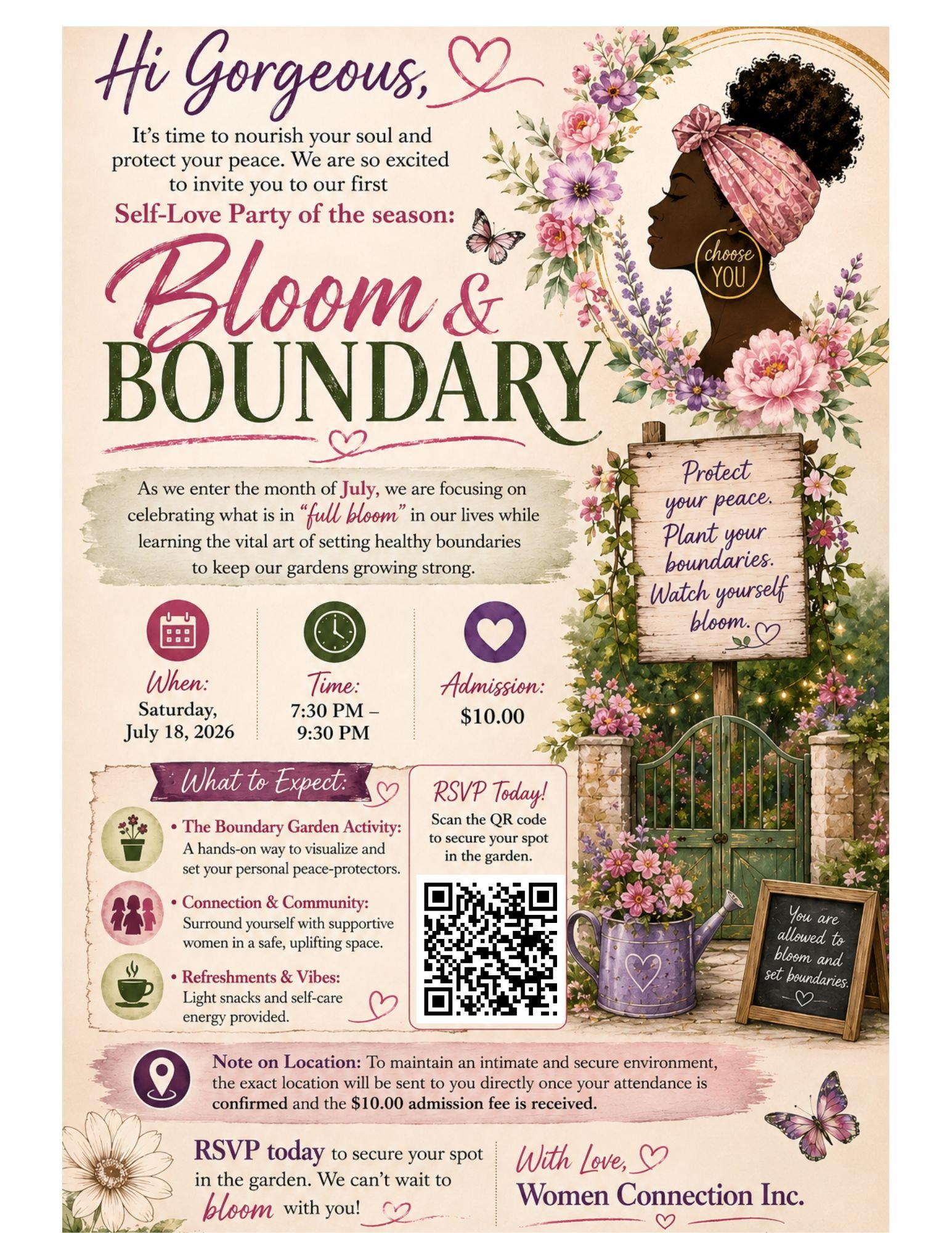 Bloom and Boundary