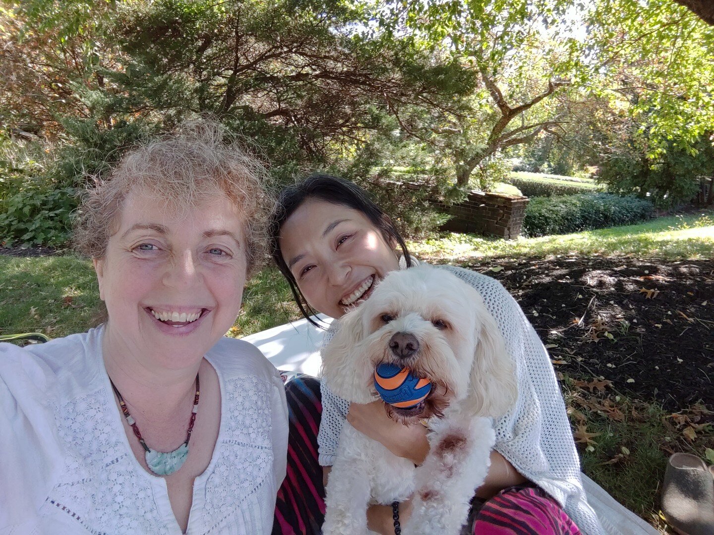 Gorgeous day at Mellon Park for Qi Gong, Tree Chats, and an introduction to Light Language! Thanks Junko and Smiley! ❤️ I will post more dates for these gatherings!