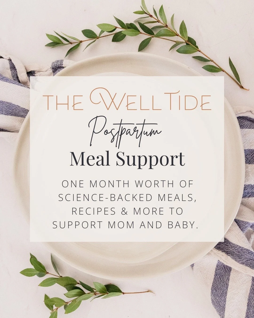 This one's for you, Mama. 💕

I created the Postpartum Meal Support with one month worth of science-backed meals, recipes &amp; more to support mom and baby. 

You don't need to count macros or track calories. ❌

You need nourishment. 

You need grac