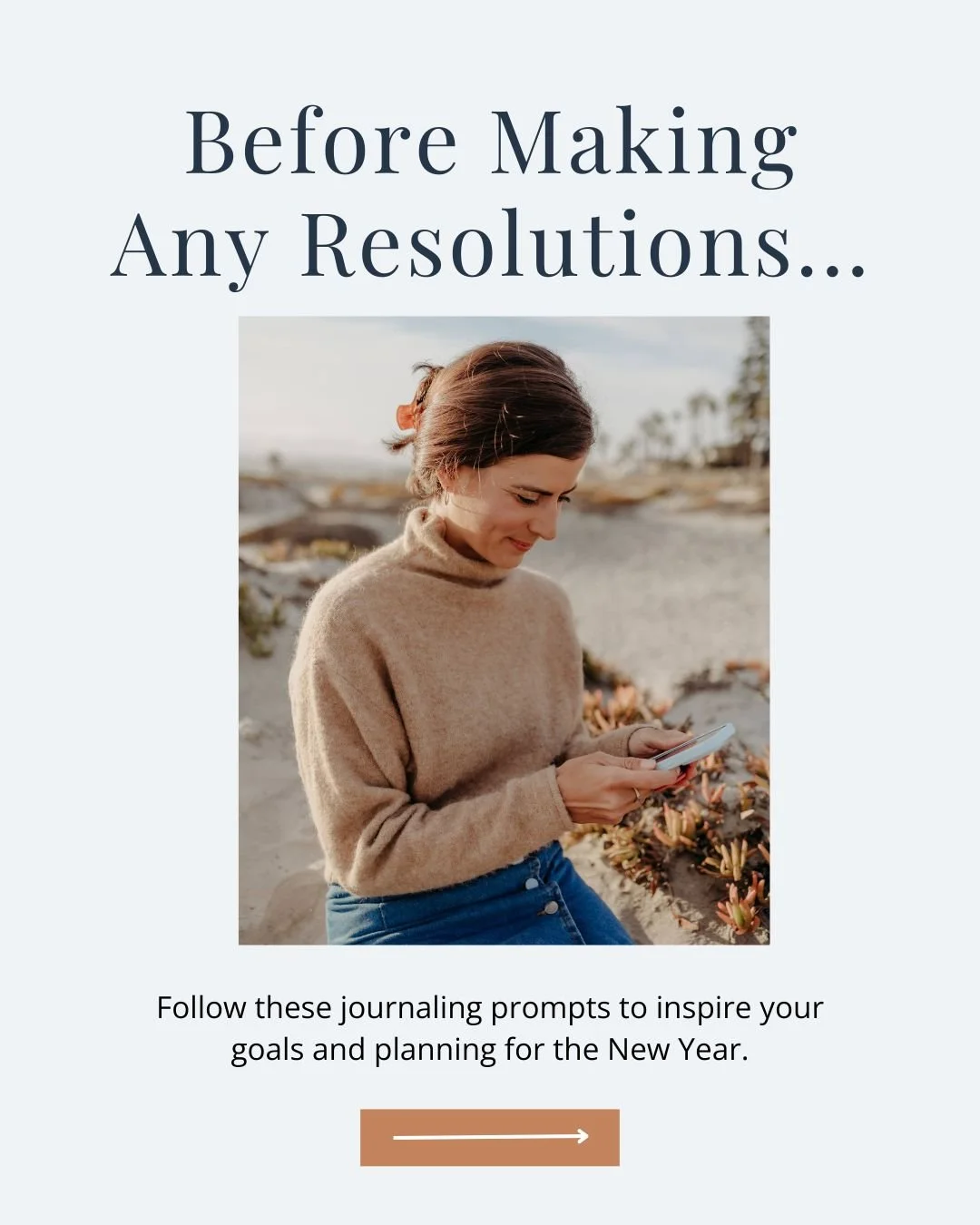 Before rushing into resolutions, take a moment to pause. ✨

Too often, we jump into the New Year thinking we need a complete overhaul. 

But wellness habits that stick start with reflection, not restriction.

These are a few questions I recommend ask