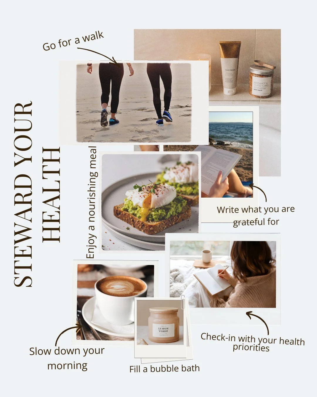 It is important to steward your health 💗
So many moms wait until they are completely depleted before giving themselves permission to rest, nourish their bodies, or ask for support. But caring for yourself isn&rsquo;t selfish&mdash;it&rsquo;s wise. W