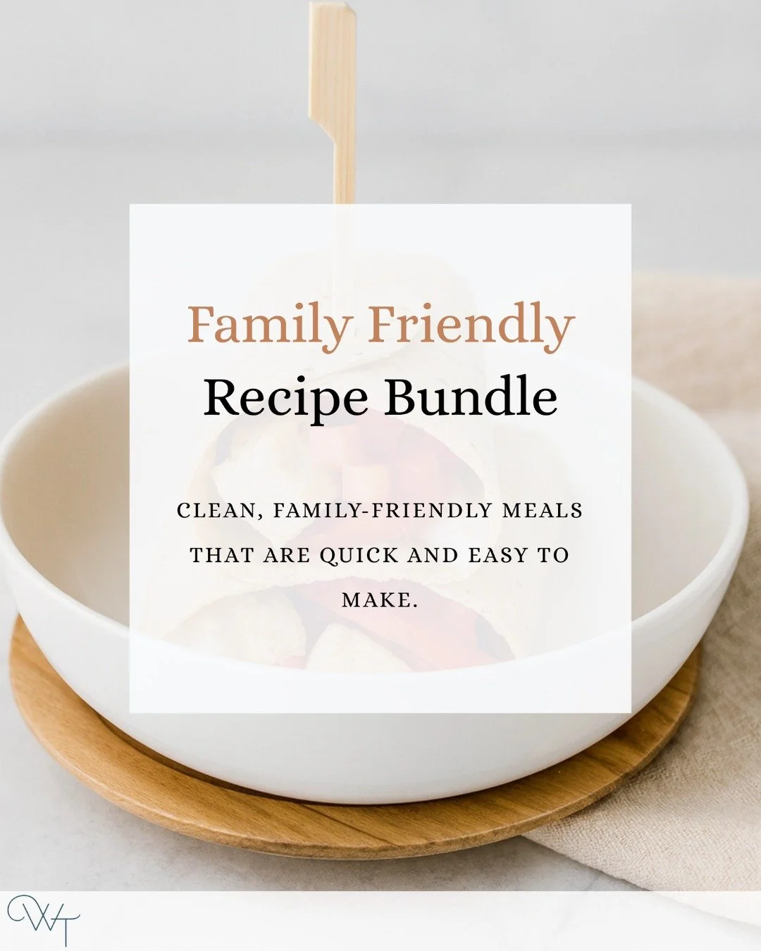 These quick + easy, family-friendly recipes are built around real, whole-food ingredients and balanced with protein, fiber, and healthy fats to keep everyone satisfied (without spending hours in the kitchen👏).

Think:
✔️ Minimal prep
✔️ Ingredients 