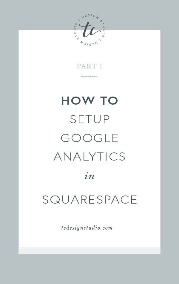 How to set up Google Analytics in Squarespace
