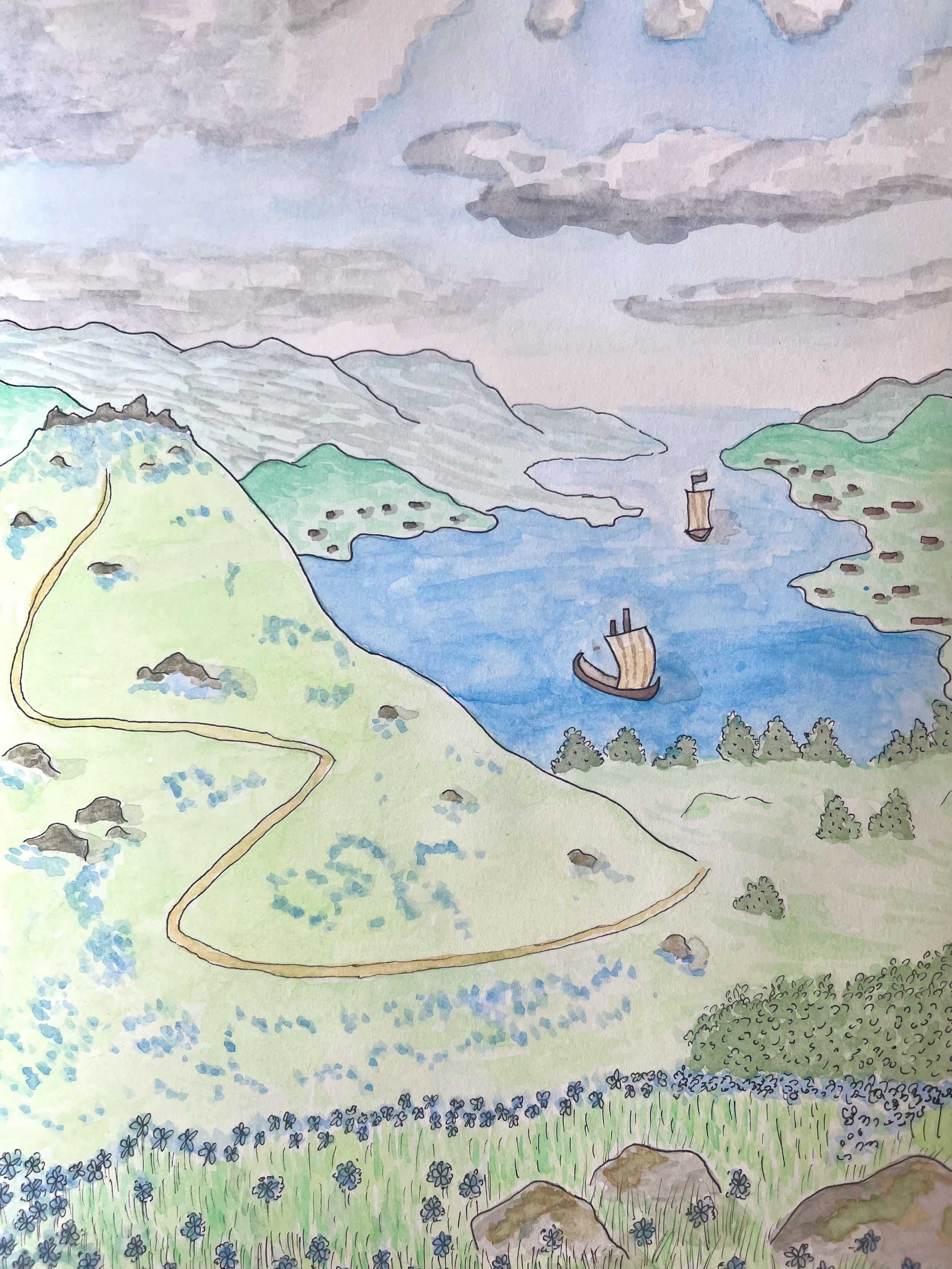 Verkun, Grahimland