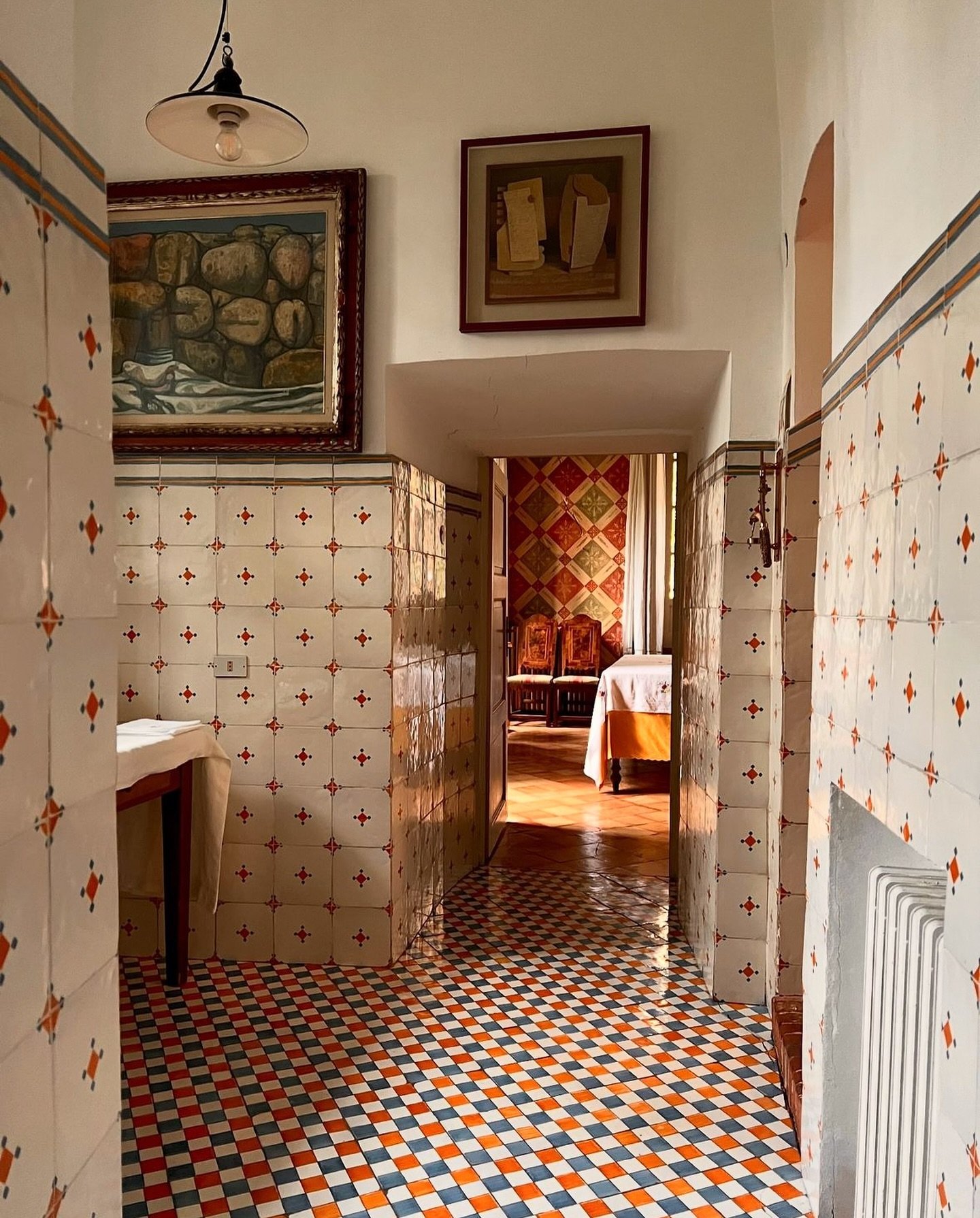 Dream tile situation at @castellodicigognola posted by @pierre.yovanovitch #interiorinspo #interiorinspiration #tiles