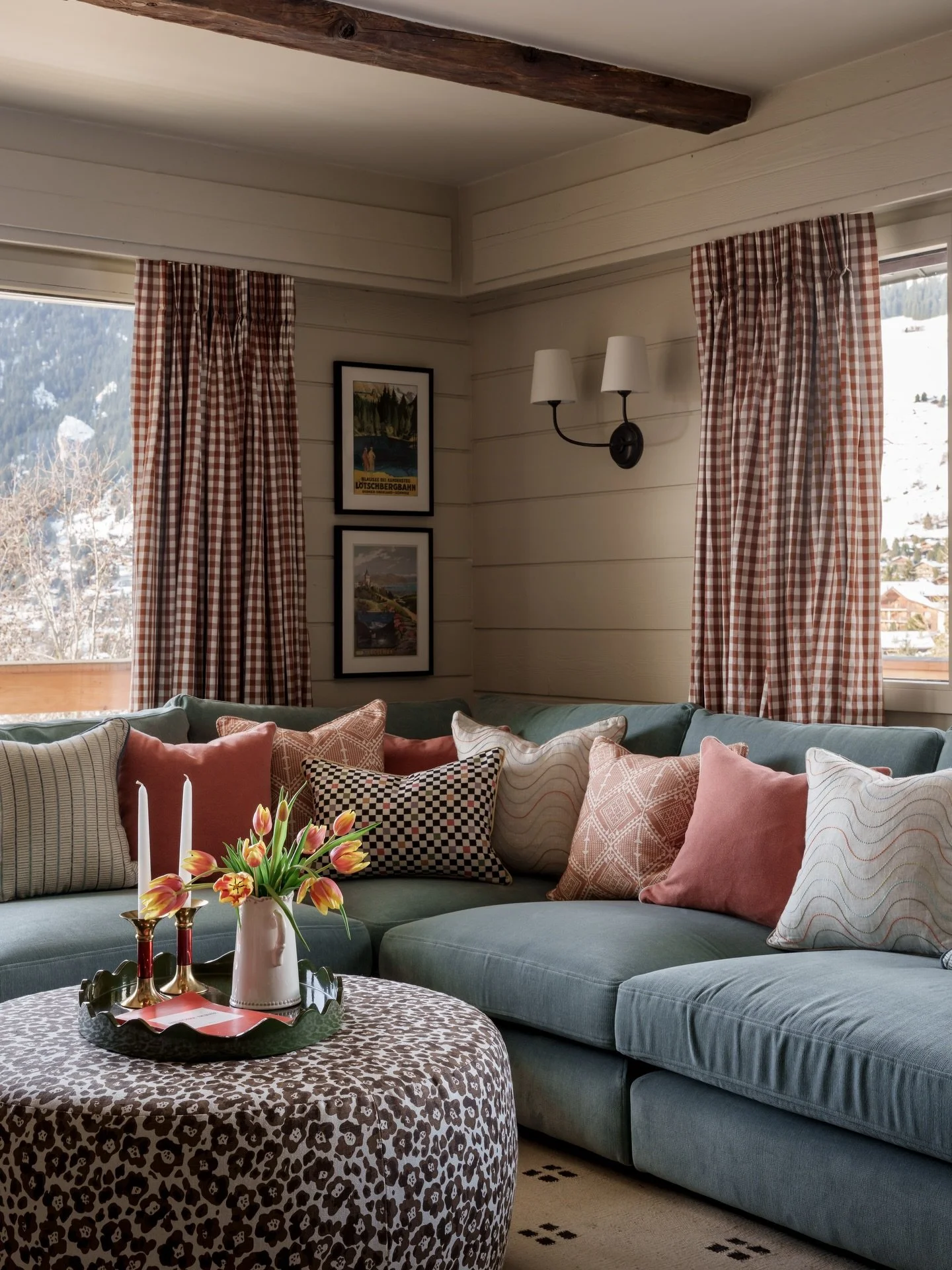 The photo shoot pictures are back from our Verbier mountain project, and they&rsquo;re looking lovely!

We did a complete strip-out of this apartment, which was desperately in need of an update (you may have seen the before video). With the help of @