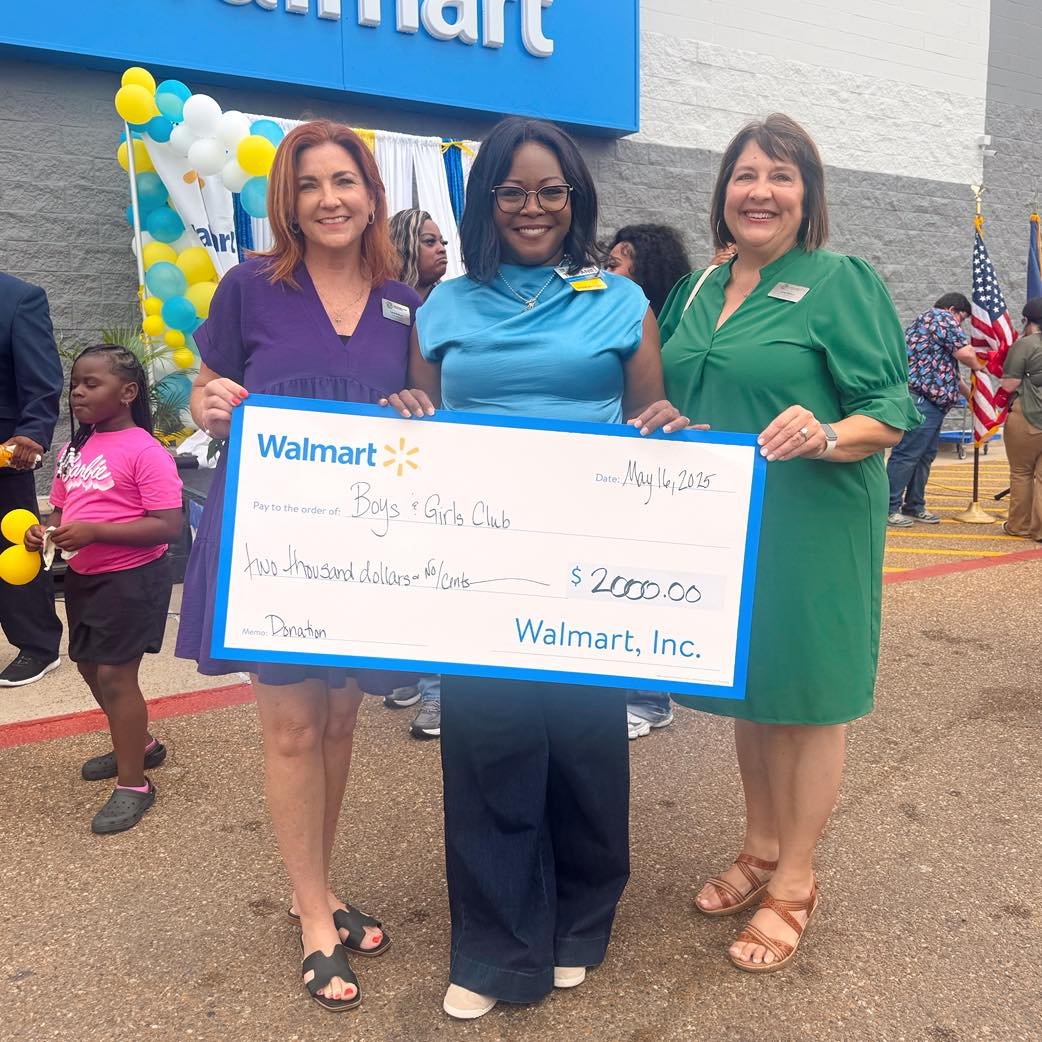 Thank you Walmart - Farmerville and Store Manager, Taffanie Brooks, for their generous support of the Farmerville Boys &amp; Girls Club! 🙌💙

This donation will directly support programs and opportunities that help our youth thrive. Partnerships lik