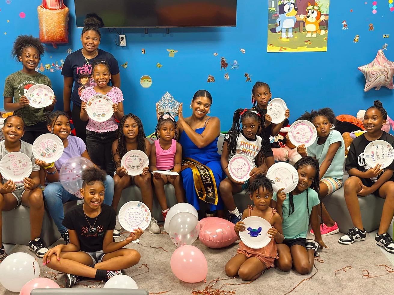 🚪✨Open the Door to the Future

Inspired by the theme of National Boys &amp; Girls Club Week, we hosted a powerful session with 2019 Miss Grambling, who spoke with our teen girls about what it means to become a lady-walking in confidence, carrying yo