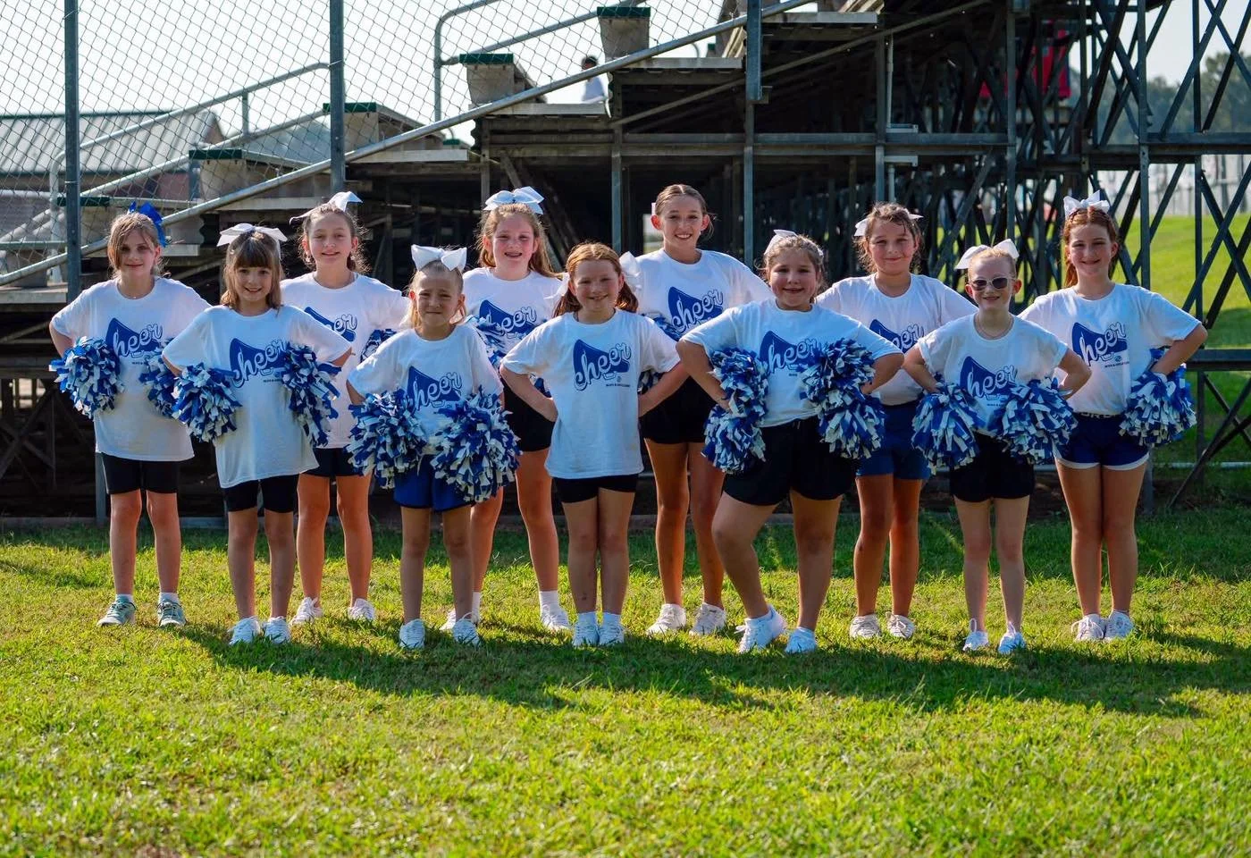 Our BGC cheer squads bring the spirit this season! 💙🤍

We&rsquo;re so proud of their hard work and the way they lifted up their teams from the sidelines.