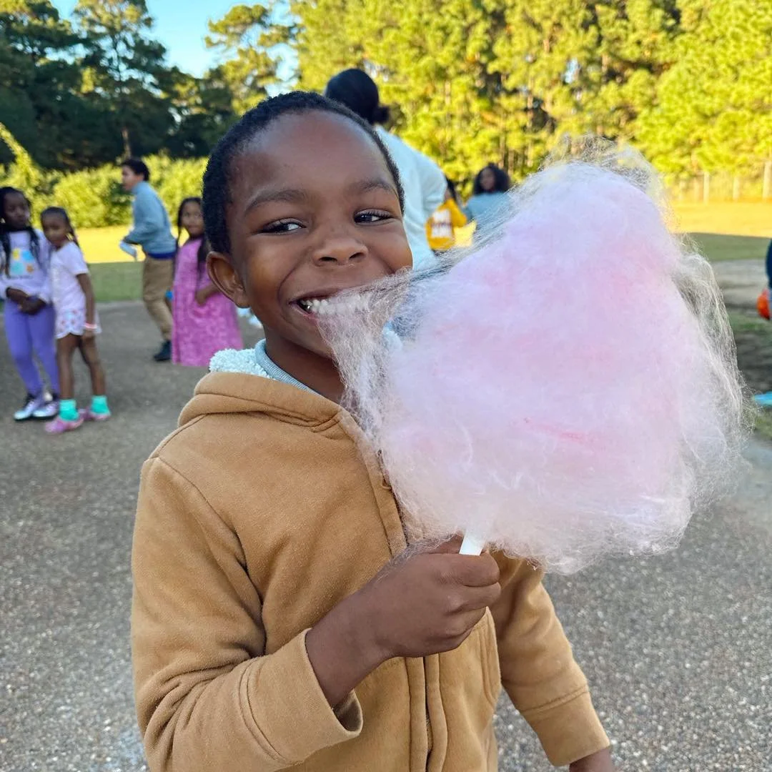 With smiles &amp; cotton candy, our members are ending the week on the sweetest note! 🍬