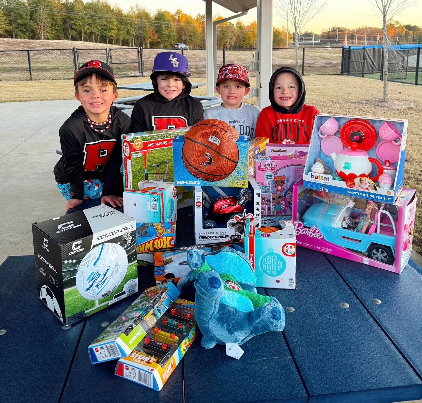 A birthday party with a purpose. 💫 Four friends celebrated their birthdays by collecting toys for kids in need instead of gifts! Their kindness will bring so much joy to our Club kids this Christmas. 🎄💙