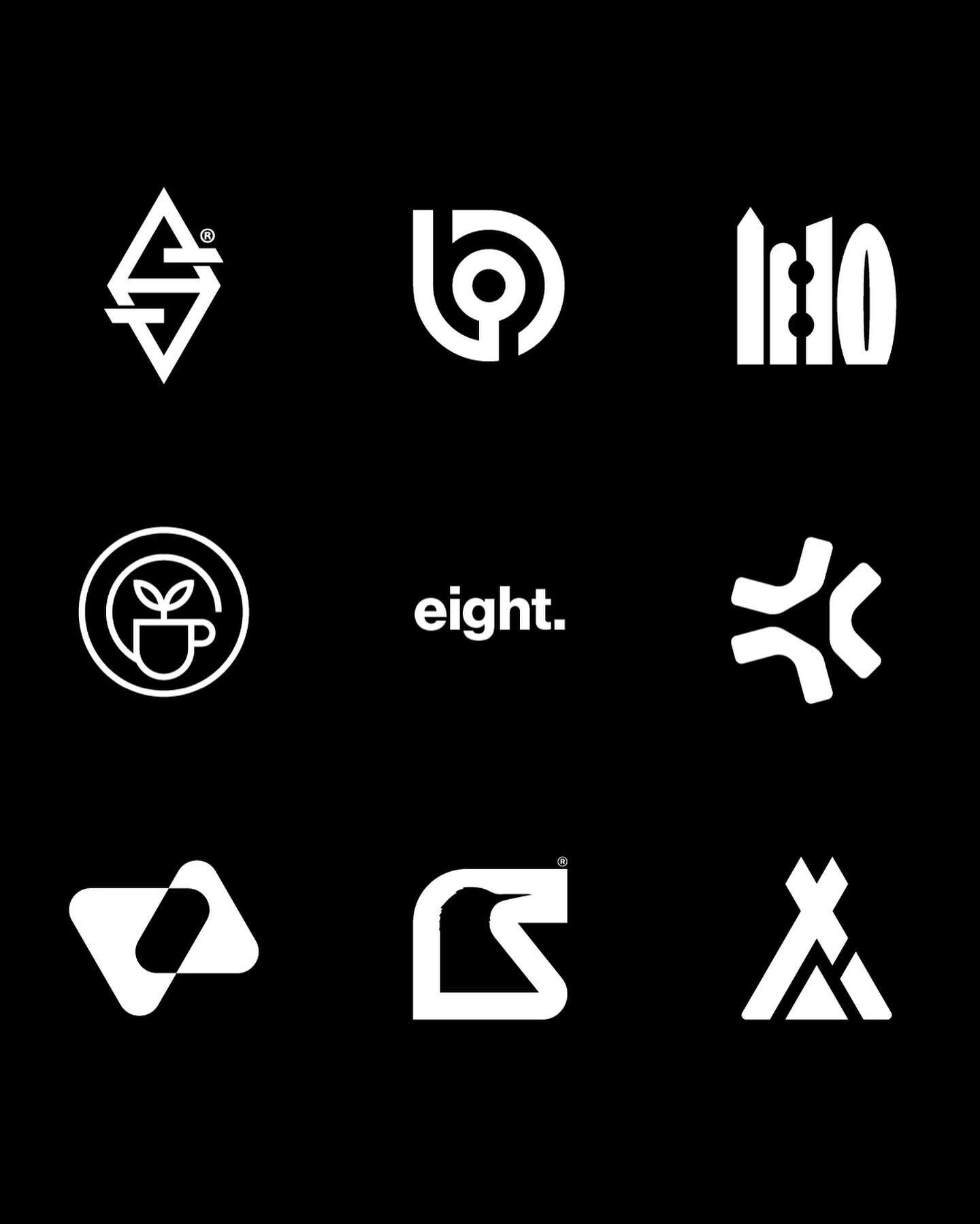 8 past logos for 8 years since I started @breathedotdesign 
In order:
@salitter_cycles 
#b1churches 
@eleven10architecture 
#cafeconnect for @wellspringscommunitychurch 
@nextdoorhextable 
#viewcast for @7streammedia 
@starlingcycles 
@somersetcamps 